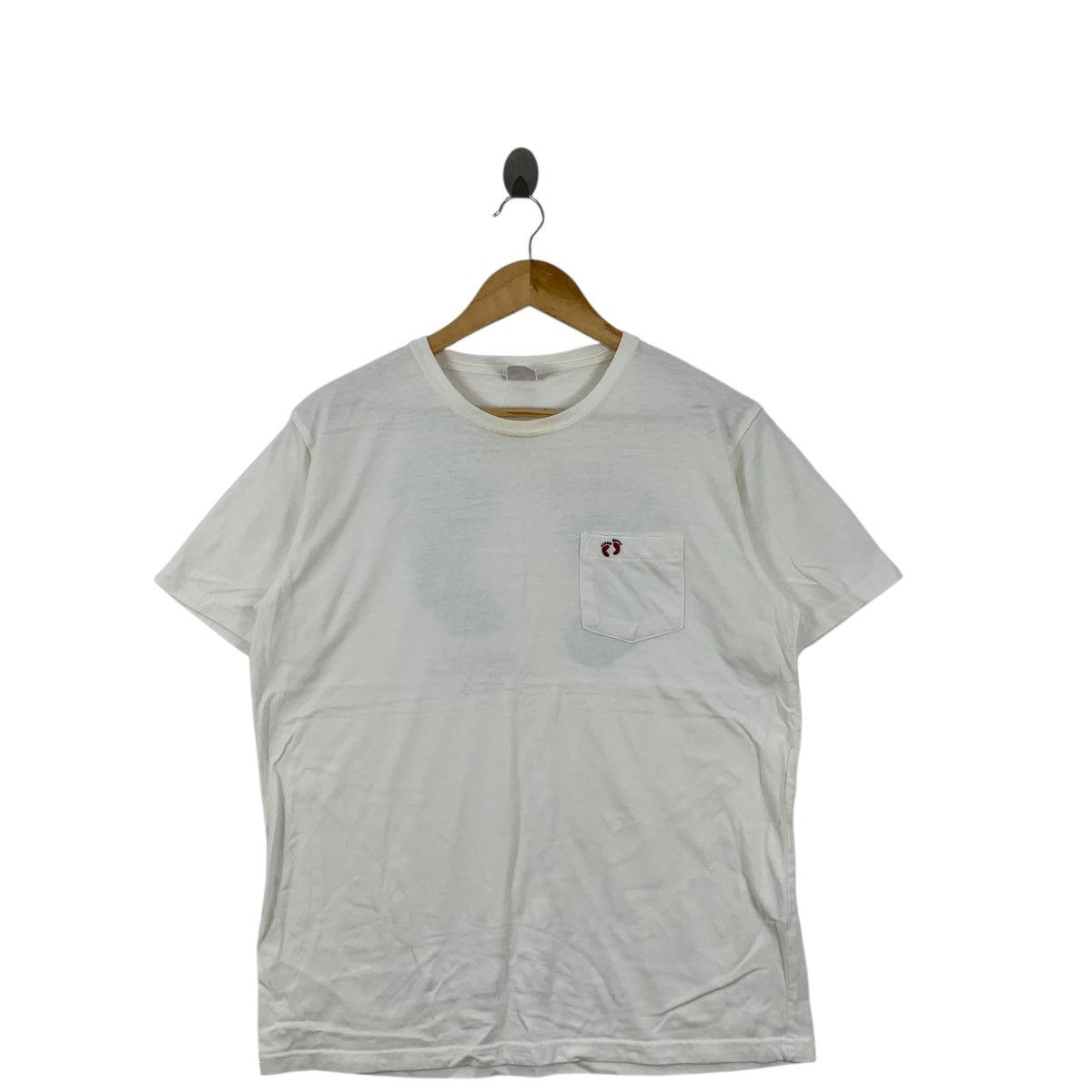 Hang Ten Vintage HANG TEN CALIFORNIA Surf Foot Logo Tee Shirt Top Size US XL / EU 56 / 4 - 5 Thumbnail