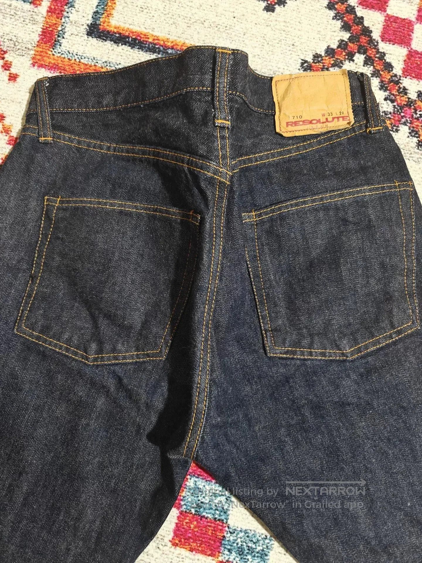 RESOLUTE RESOLUTE 710 Limited Cropped Jeans. Size US 32 / EU 48 - 6 Thumbnail