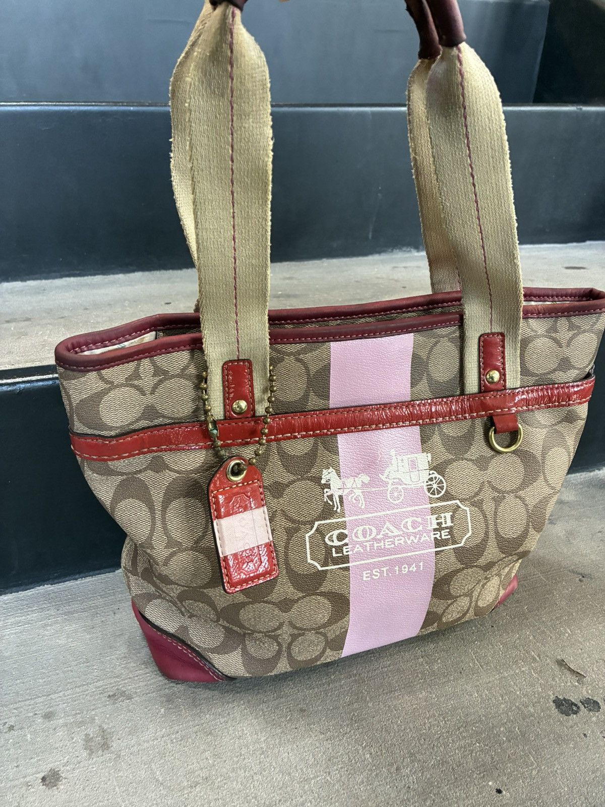 Coach VINTAGE MINI TOTE COACH PURSE Size ONE SIZE - 3 Thumbnail