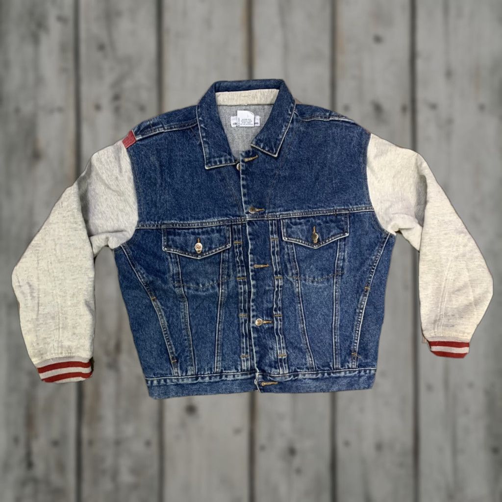 Guess VINTAGE Guess Denim Jacket Medium Blue Mens Size US M / EU 48-50 / 2 - 1 Thumbnail