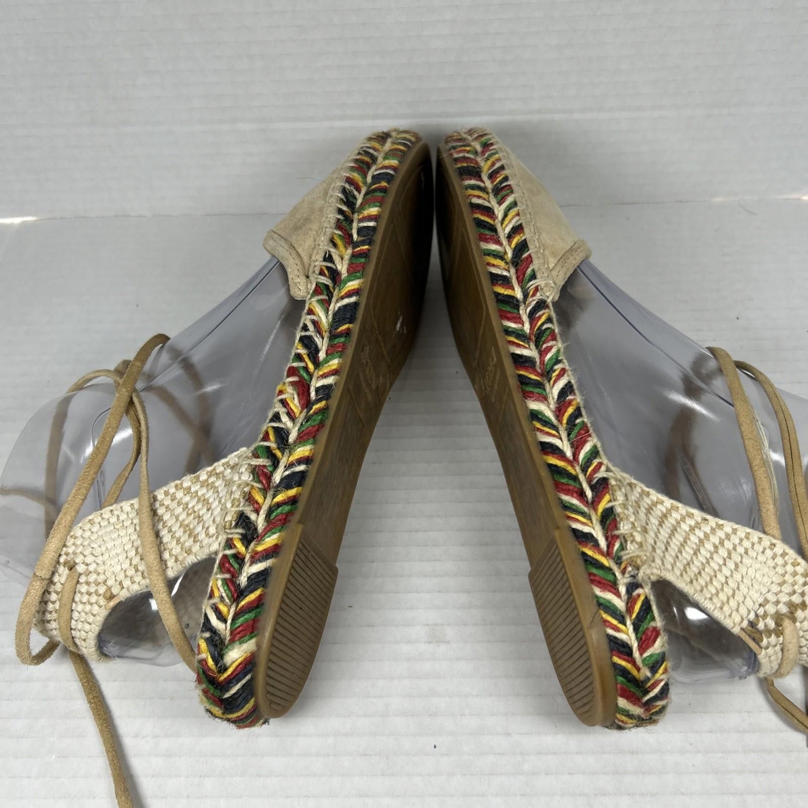 J.Crew J. CREW Suede Lace Up Espadrille Women’s Sz 9 Western Boho Size US 9 / IT 39 - 4 Thumbnail