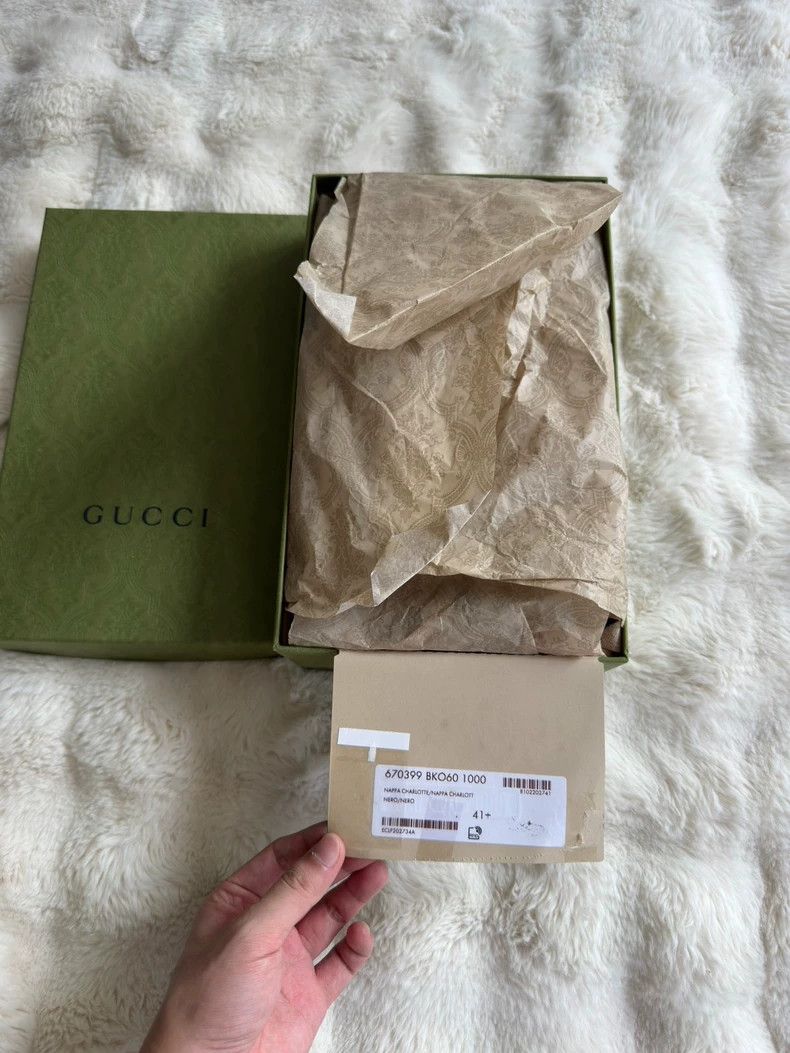 Gucci Guicci Lefuxie leather shoes Size US 8.5 / EU 41-42 - 9 Thumbnail