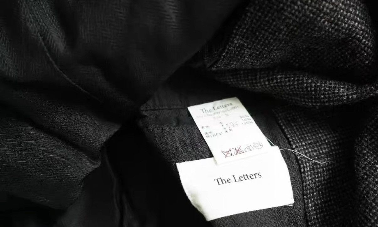The Letters The Letters Fall/Winter Wool Cut-Off Frayed Blazer Size US S / EU 44-46 / 1 - 8 Thumbnail
