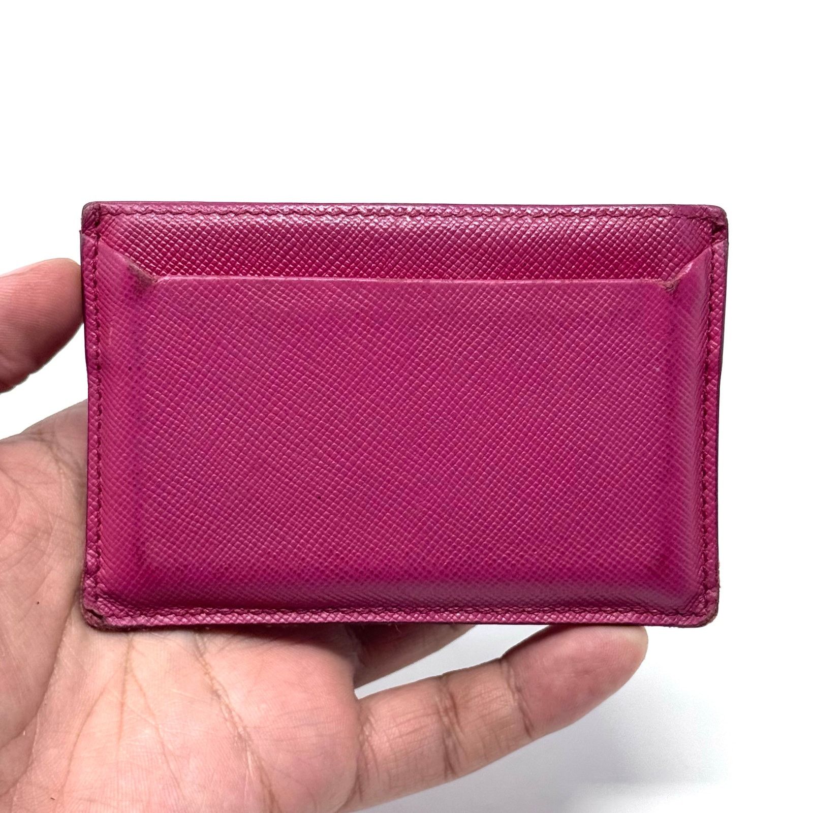 Prada Prada Pink Cardholder Wallet Size ONE SIZE - 10 Thumbnail