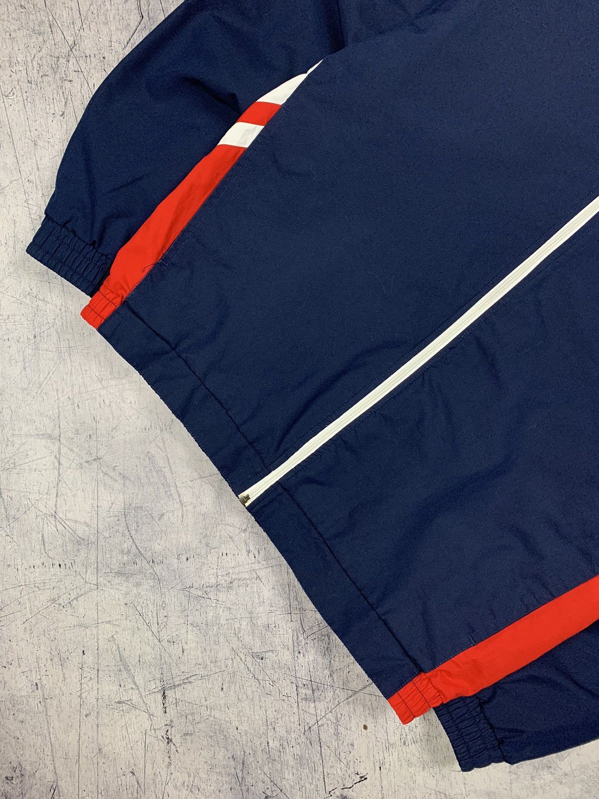 Nike Vintage Nike Big Swoosh Track Top Jacket 90s drill hype Size US S / EU 44-46 / 1 - 3 Thumbnail