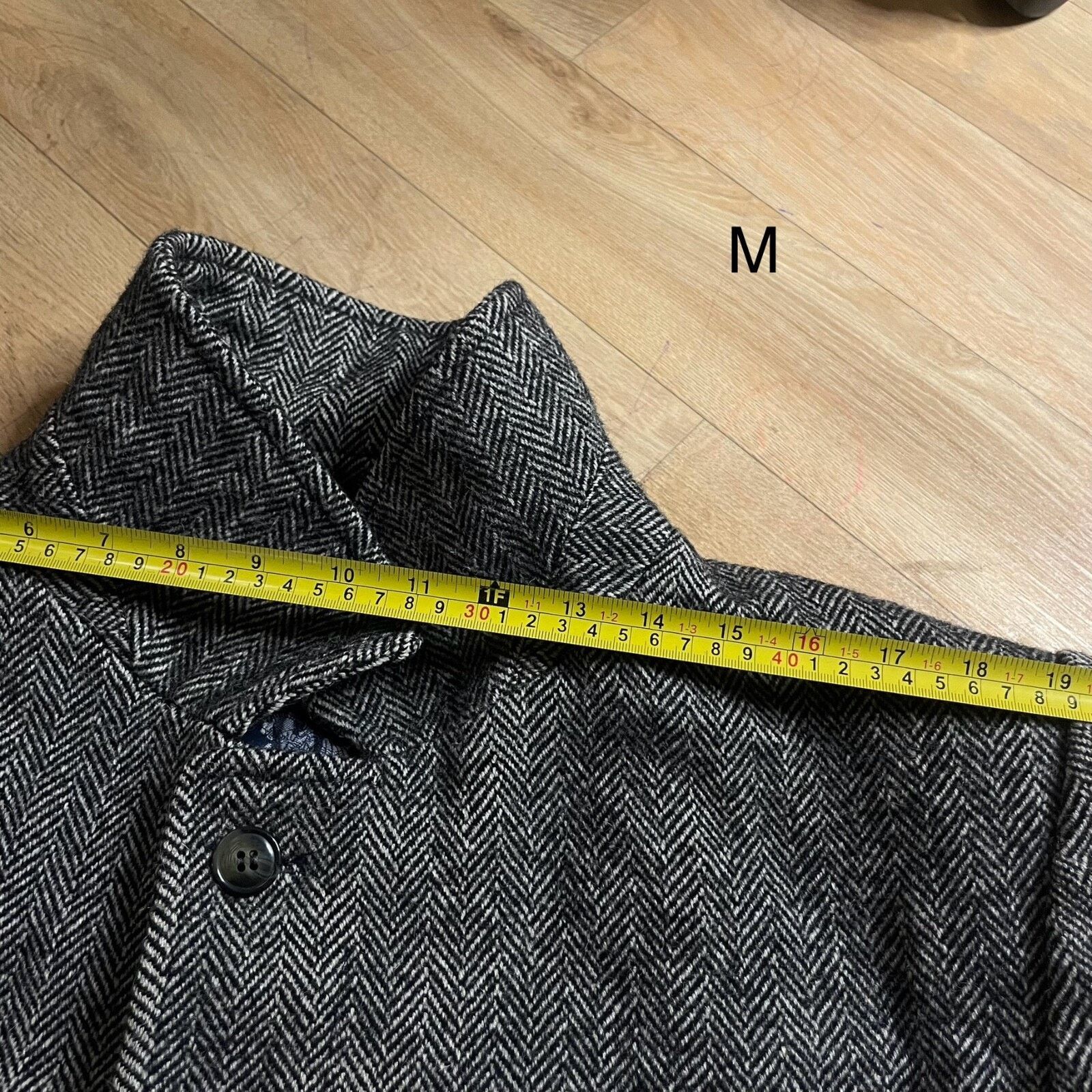 Burberry VINTAGE burberry trench coat tweed ALPACA WOOL overcoat mens Size US M / EU 48-50 / 2 - 17 Thumbnail