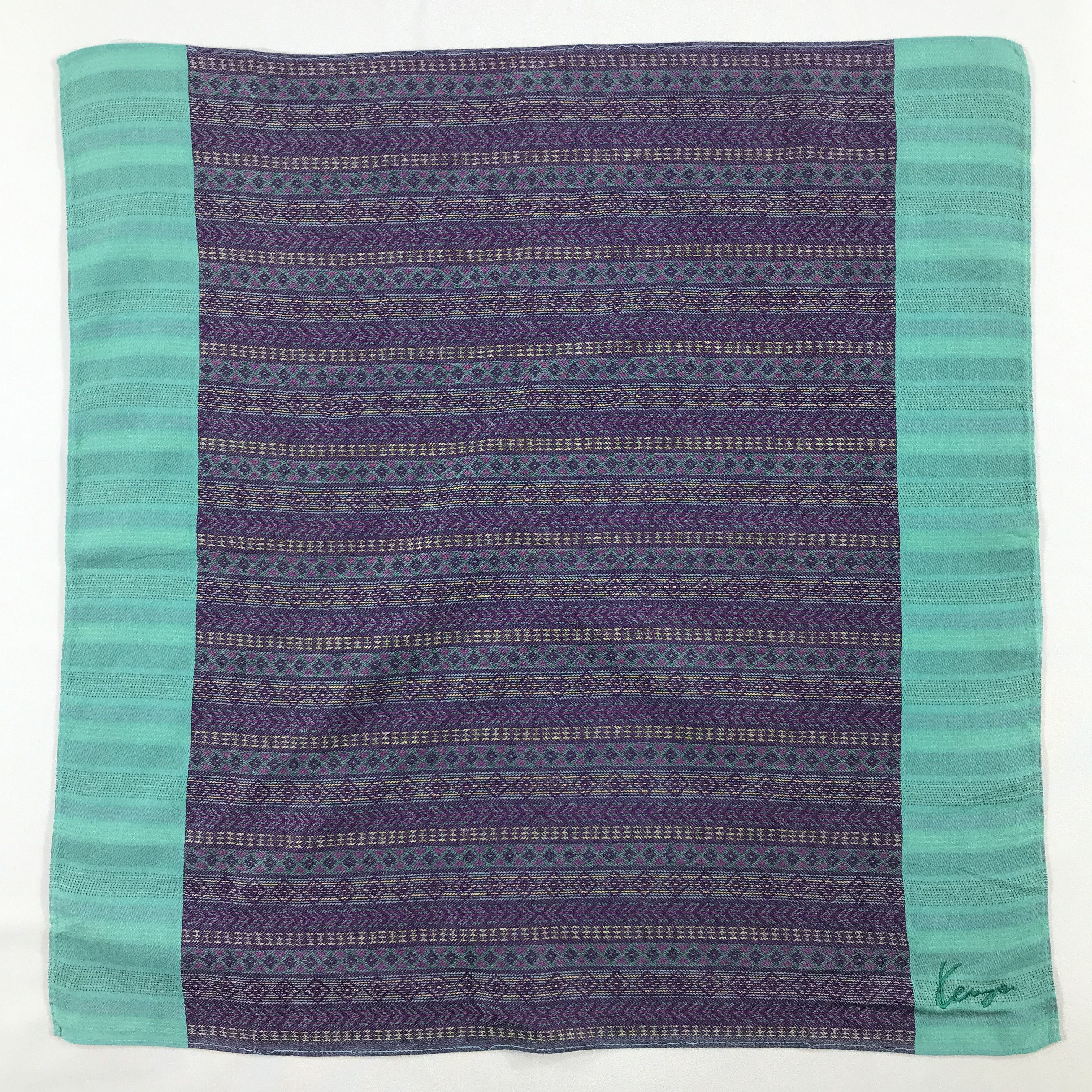 Kenzo × Vintage Kenzo Bandana / Handkerchief / Neckerchief - S2436 Size ONE SIZE - 1 Thumbnail