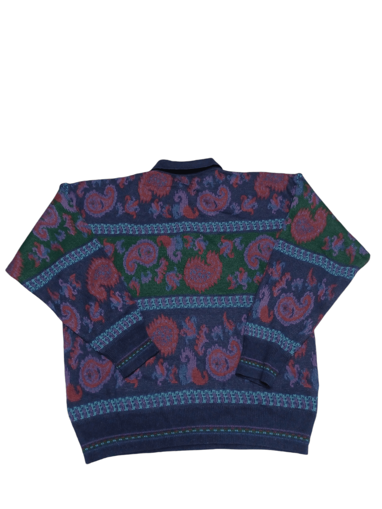 Other MADE IN ITALY 90S VINTAGE COOGI STYLE OLDMONEY 1/3 SWEATER Size US L / EU 52-54 / 3 - 2 Thumbnail
