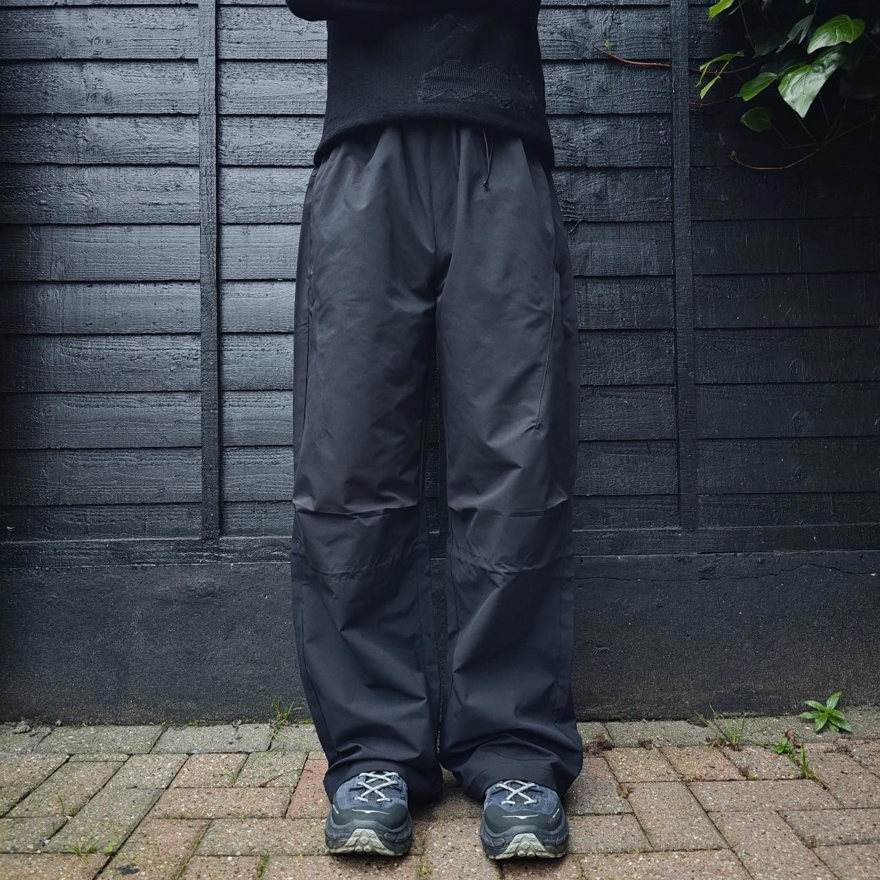 Other Black Technical Wide Leg Parachute Pants Size US 32 / EU 48 - 1 Thumbnail