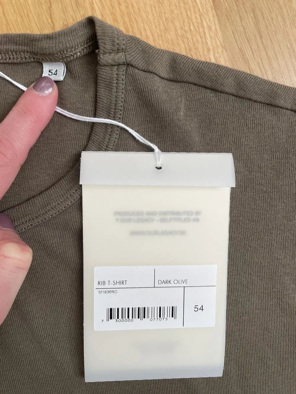 Our Legacy Our Legacy T-Shirt Dark Olive 54 Size US L / EU 52-54 / 3 - 2 Thumbnail