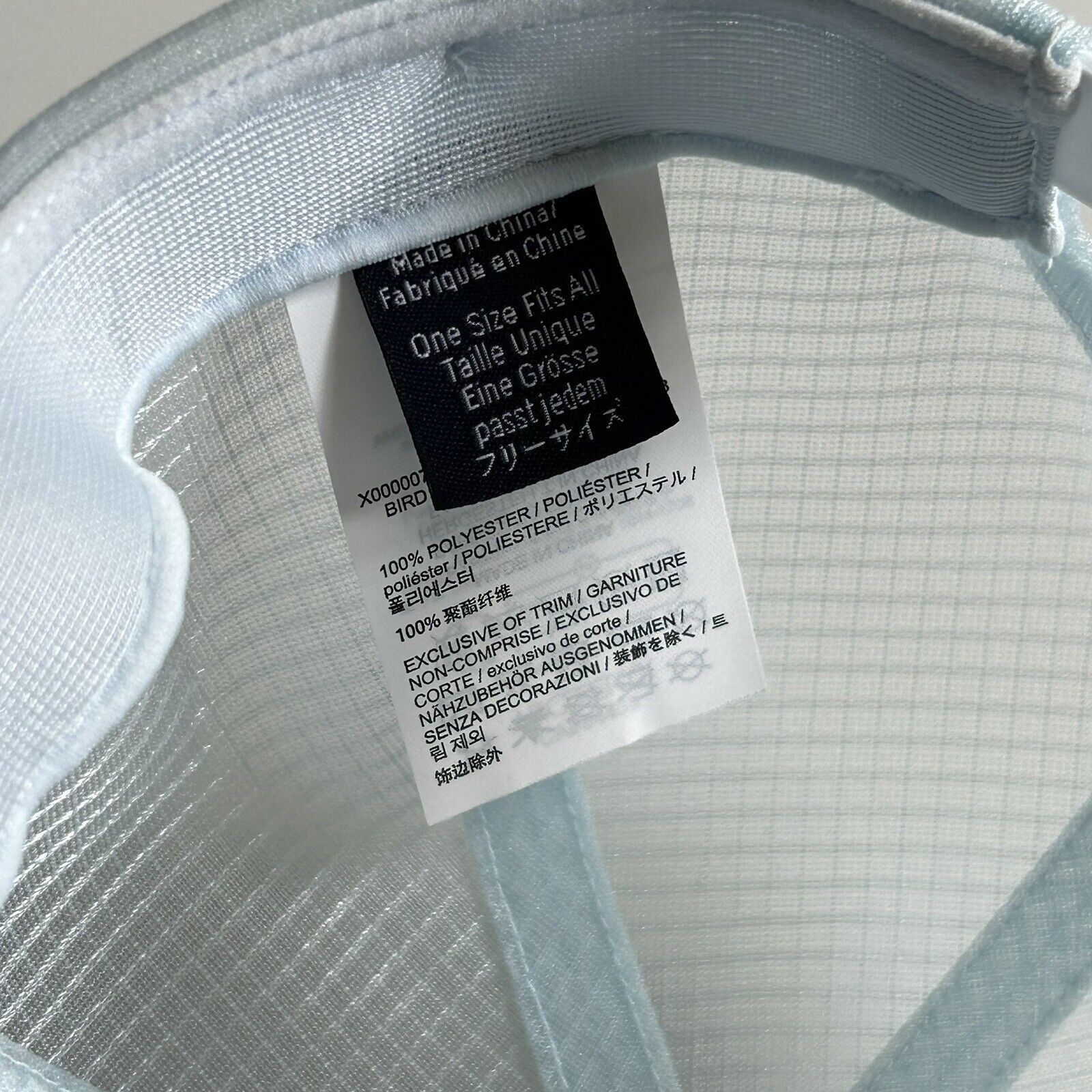 Arc'teryx Arcteryx Snapback Hat Cap Trucker Mesh Blue/White OSFA Rare Size ONE SIZE - 8 Thumbnail