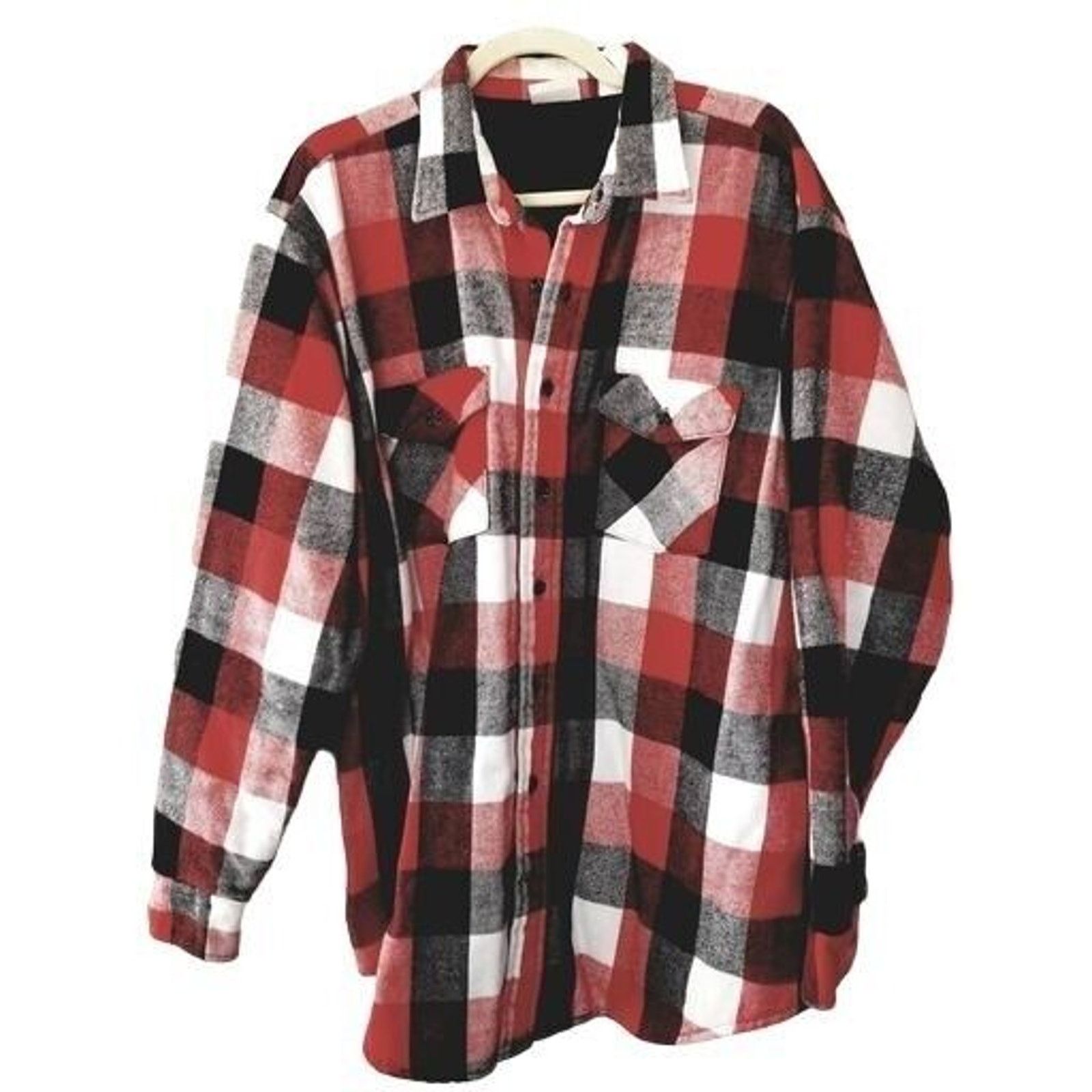 Field & Stream Field & Stream Mens Flannel Shacket Quilted Lining XL Check Size US XL / EU 56 / 4 - 1 Thumbnail