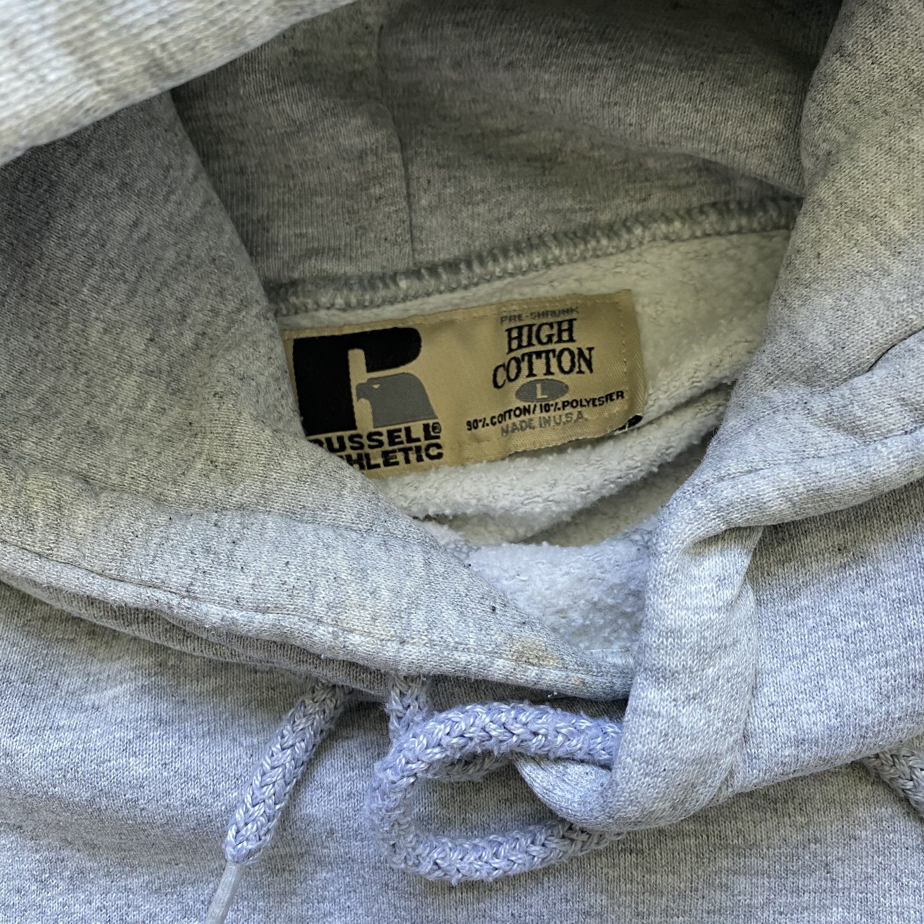 Russell Athletic 🦏Vintage Blank Russell Athletic boxy hoodie Kanye West vibe Size US L / EU 52-54 / 3 - 8 Thumbnail