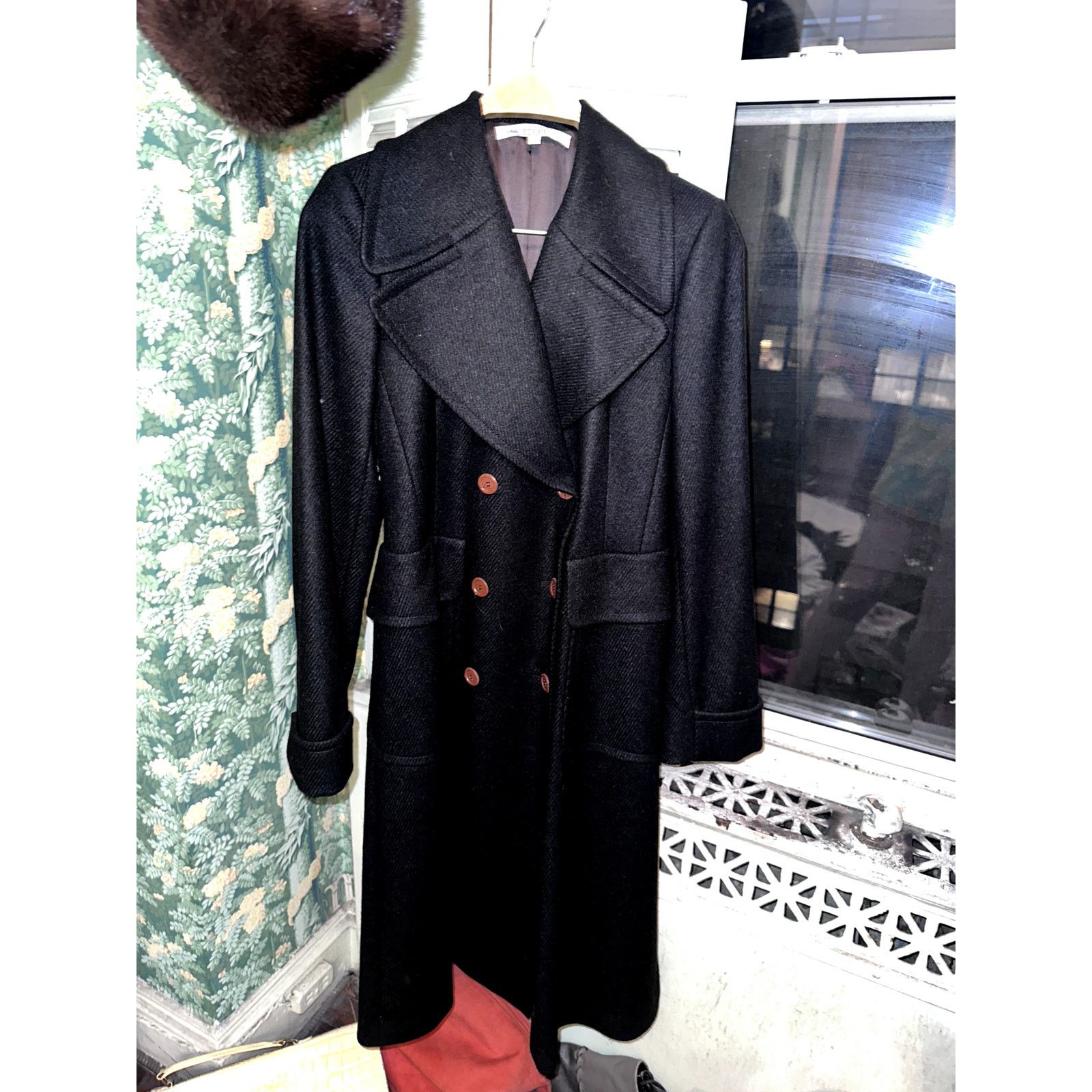 Gianfranco Ferre GIANFRANCO FERRE VINTAGE 80's 90's WOOL DOUBLE BREASTED COAT Size M / US 6-8 / IT 42-44 - 3 Thumbnail