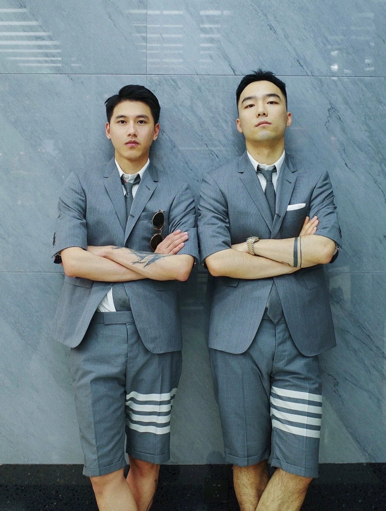 Thom Browne Thom Browne Short Suit Jacket Mid Gray Size3 Rare Size US L / EU 52-54 / 3 - 8 Thumbnail