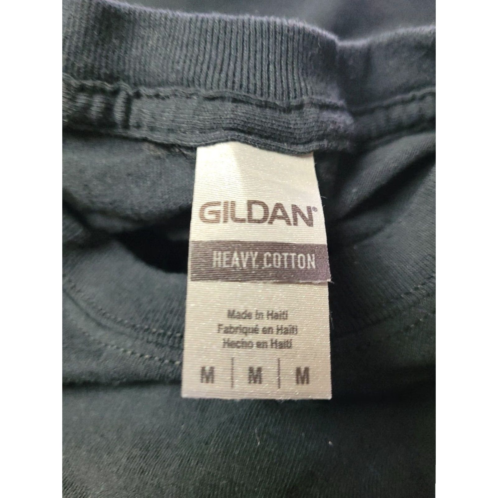 Gildan VINTAGE Three Men And A Tenor T Shirt Medium Holt MI Nice Michigan Gildan Heavy Cotton Black Short Sleeve Crew Neck Men music Size US S / EU 44-46 / 1 - 3 Thumbnail