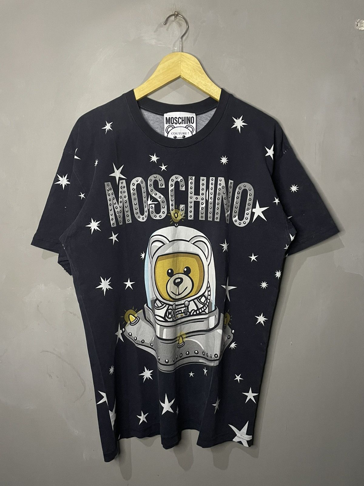 Moschino Moschino Teddy Bear T-shirt Size L / US 10 / IT 46 - 2 Thumbnail
