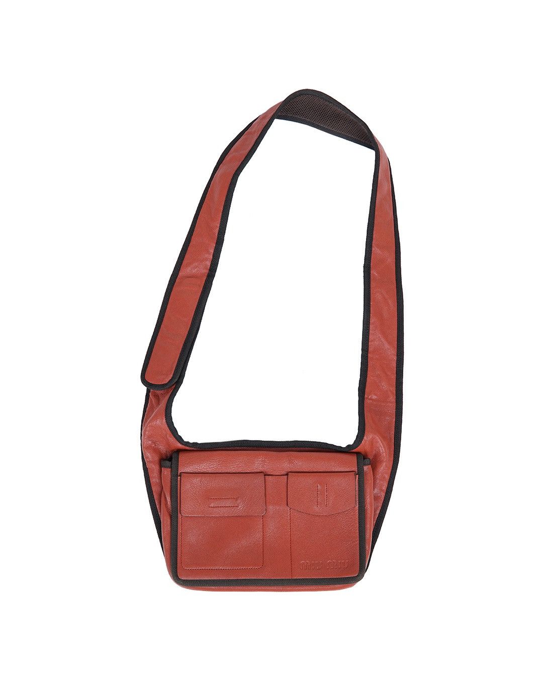 バッグ miumiu Nubuck Circle Logo oneshoulderBag miumiu Nubuck Circle Logo oneshoulderBag（logo-plaque