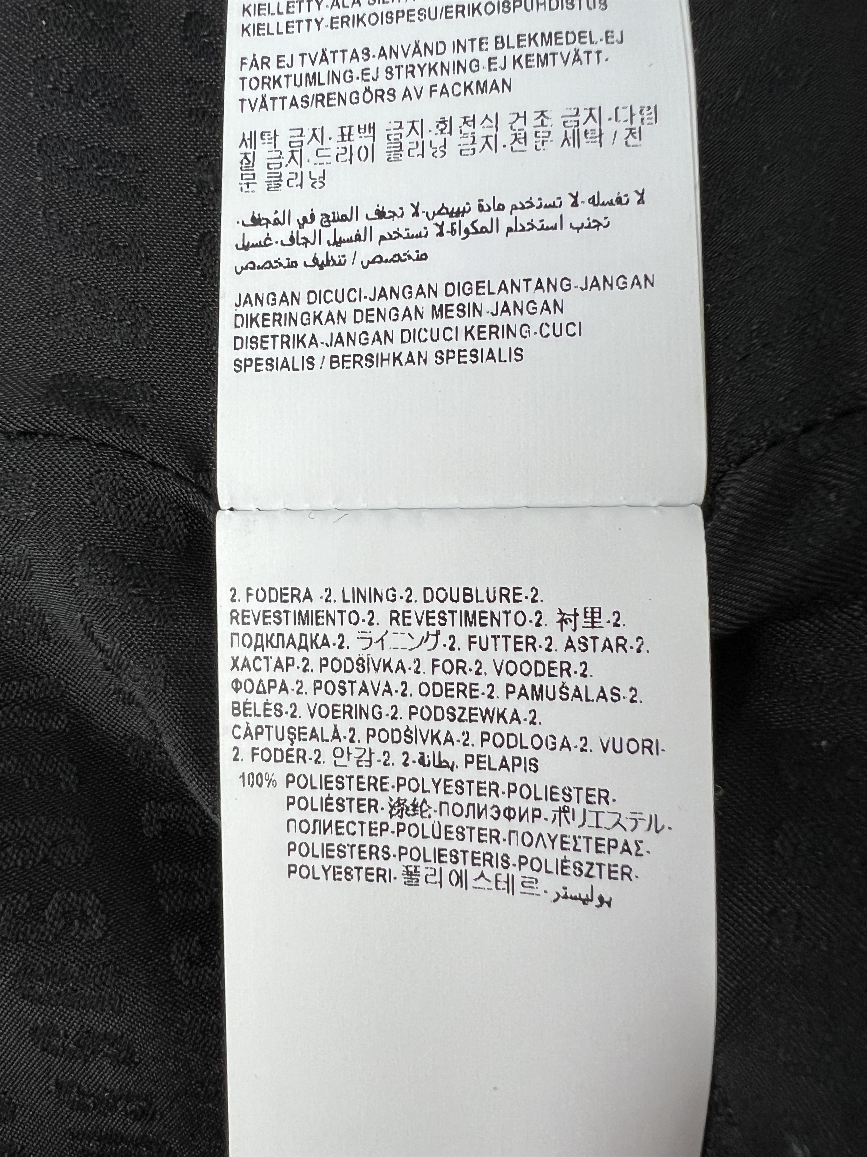 Versace Versus Versace Black Leather Full Zip Jacket Size IT46 Size L / US 10 / IT 46 - 15 Thumbnail