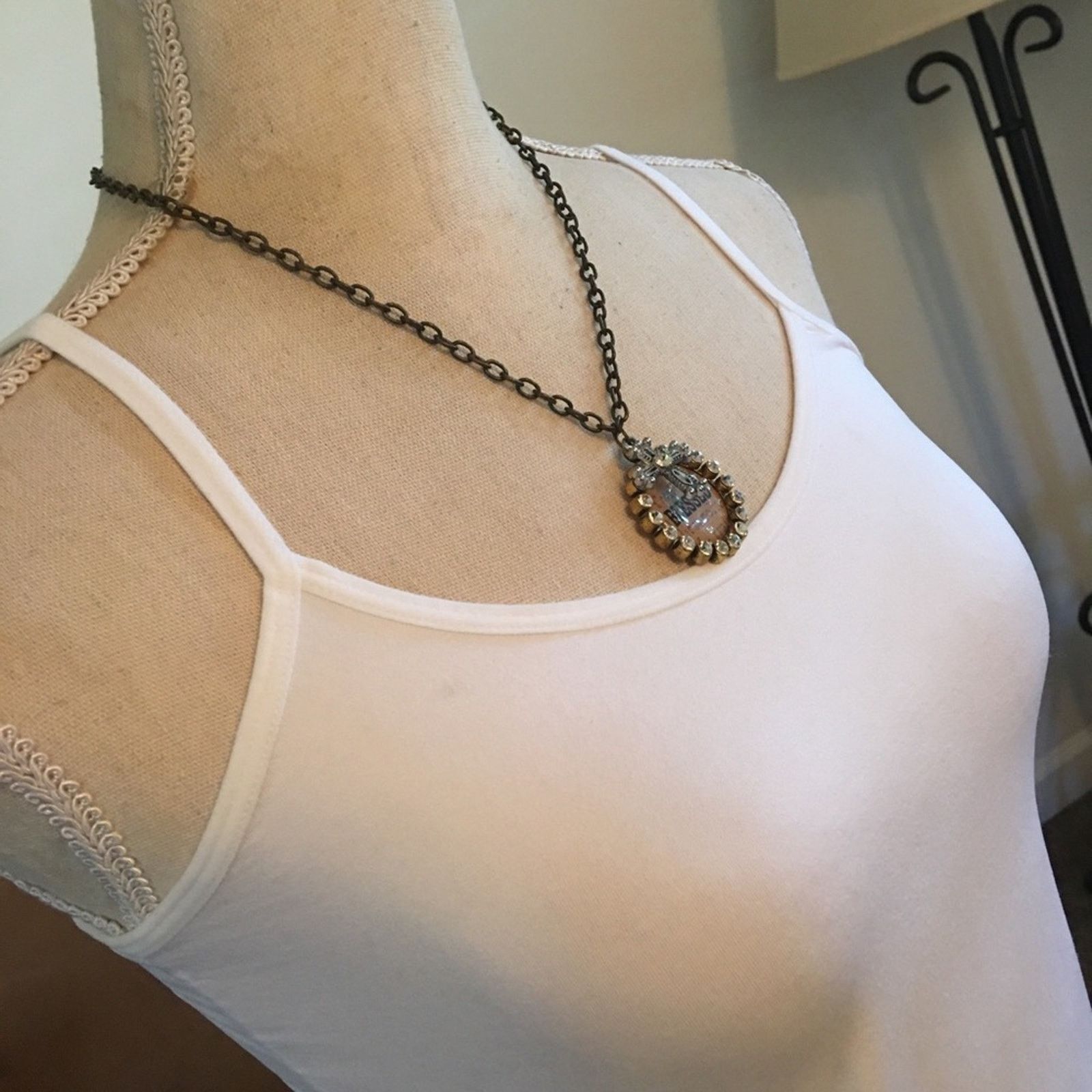 Jewelry Monarch Inspiration blessed pendant charm necklace Size ONE SIZE - 4 Thumbnail
