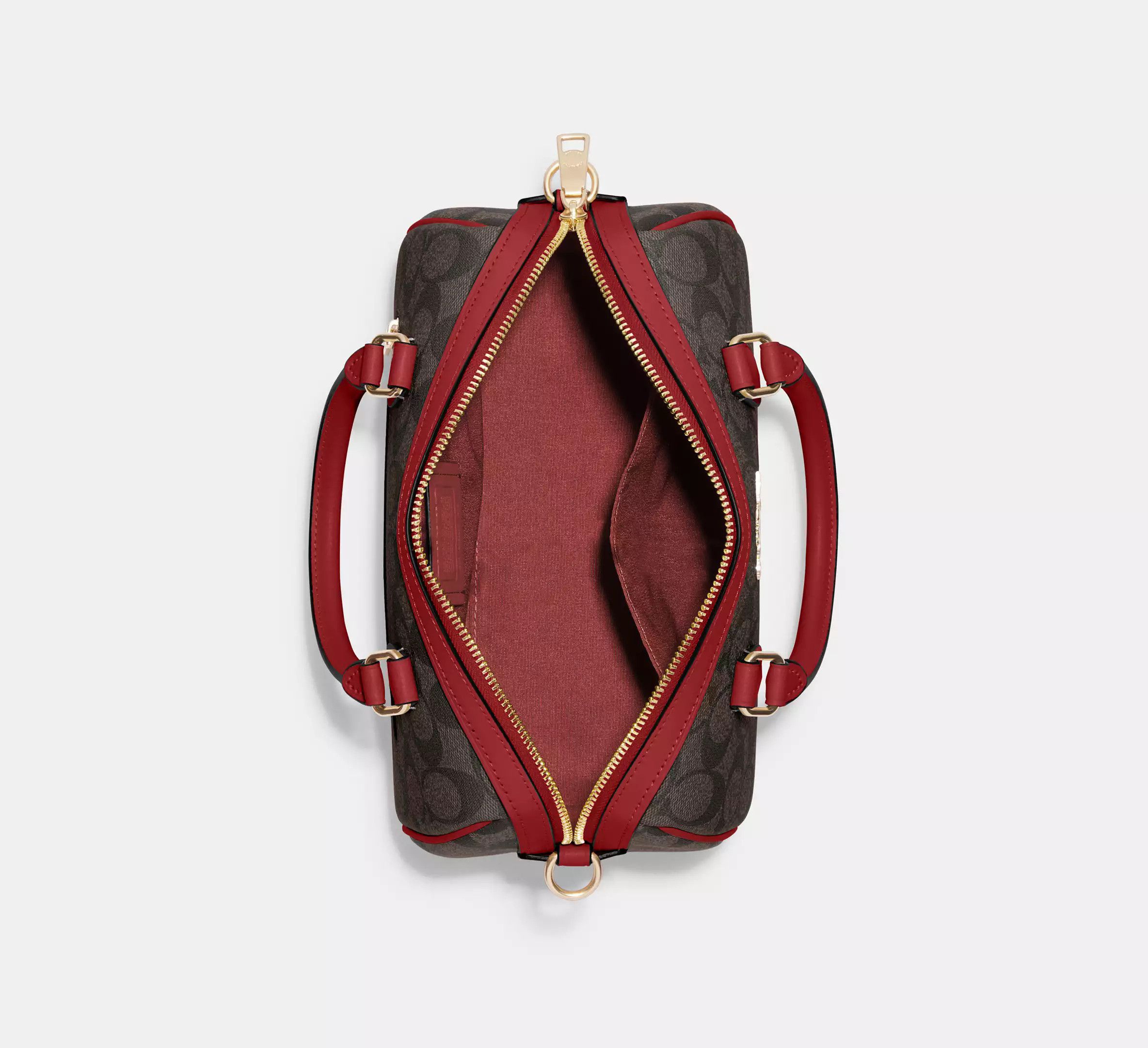 Coach Rowan Satchel Bag In Signature Canvas CH280 Size ONE SIZE - 11 Thumbnail