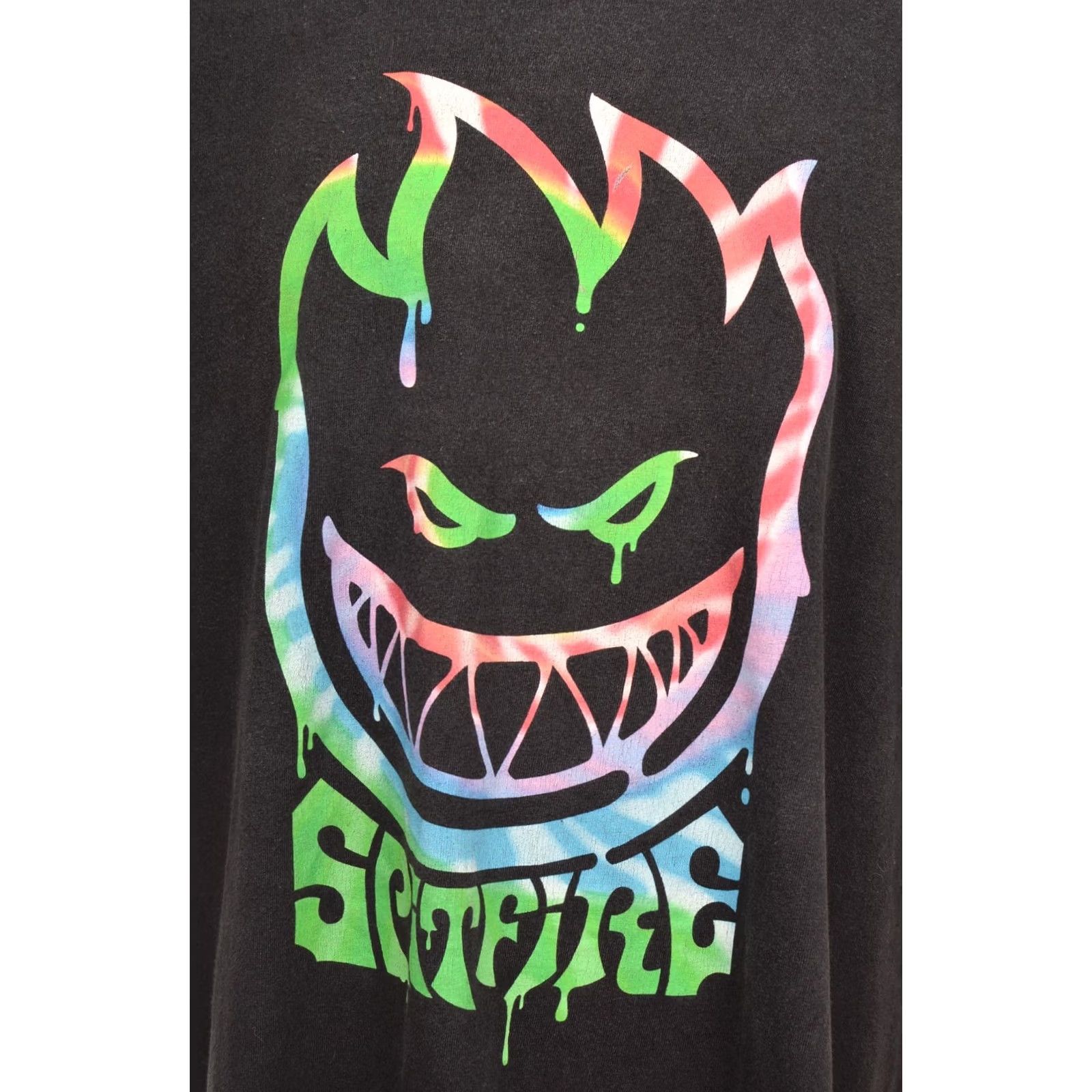 Spitfire Spitfire Tripper SS T-Shirt Mens XL Black Made in USA Big Logo USA Shirt Size XL Size US XL / EU 56 / 4 - 3 Thumbnail