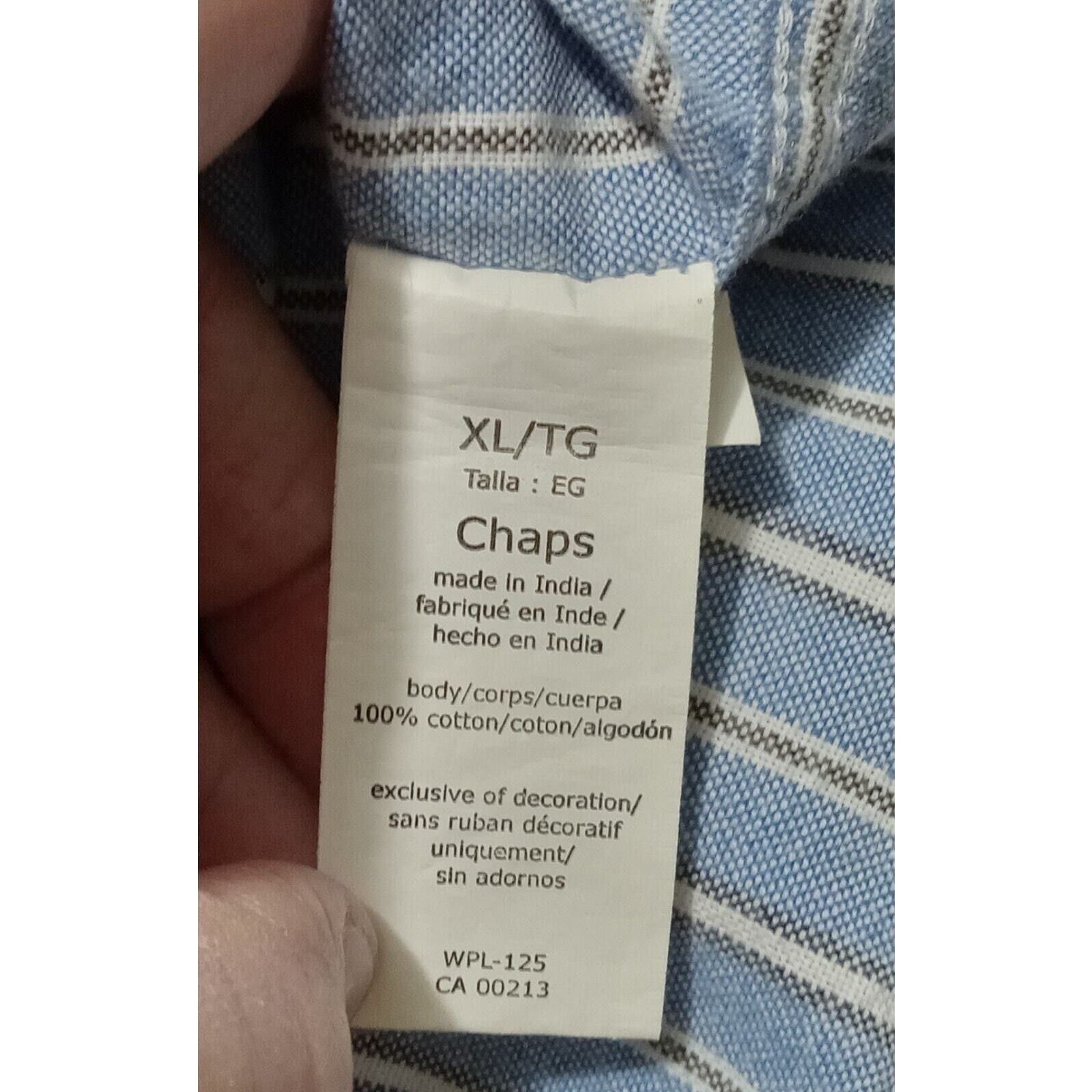 Chaps Chaps Shirt XL Ralph Lauren Button Up Long Sleeve Preppy Size US XL / EU 56 / 4 - 6 Thumbnail