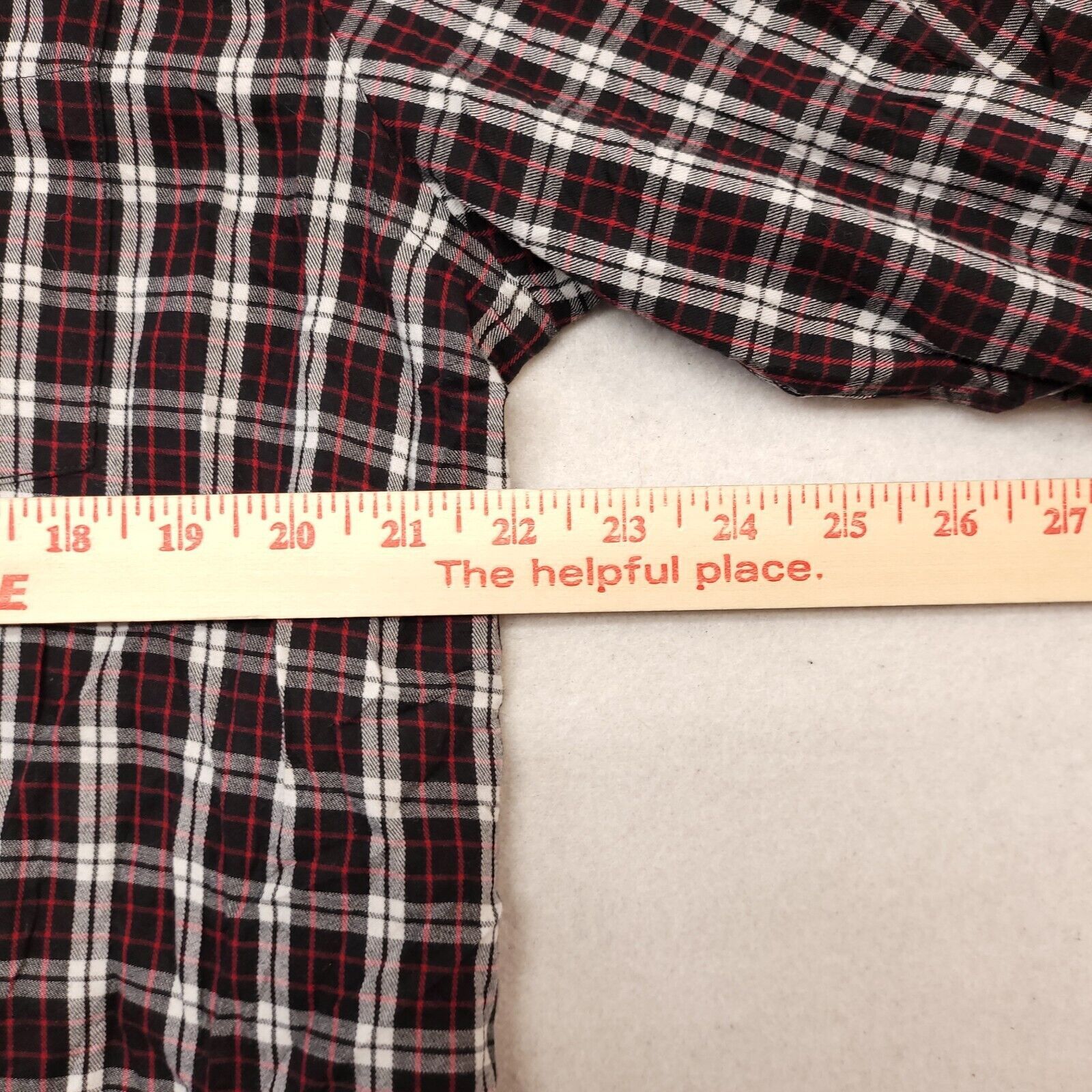 Dockers Dockers Tartan Flannel Shirt Mens Size Large L Black White Size US L / EU 52-54 / 3 - 9 Thumbnail