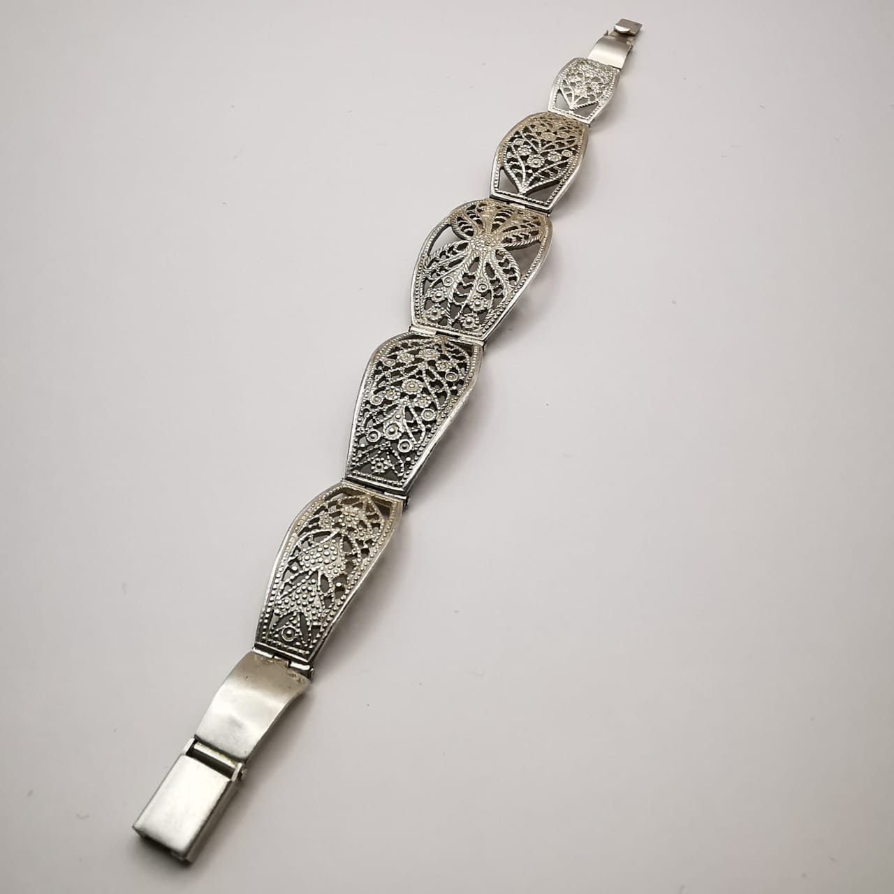 Vintage Vintage Women's Bracelet "Velour" 925 Sterling Silver Size ONE SIZE - 5 Thumbnail