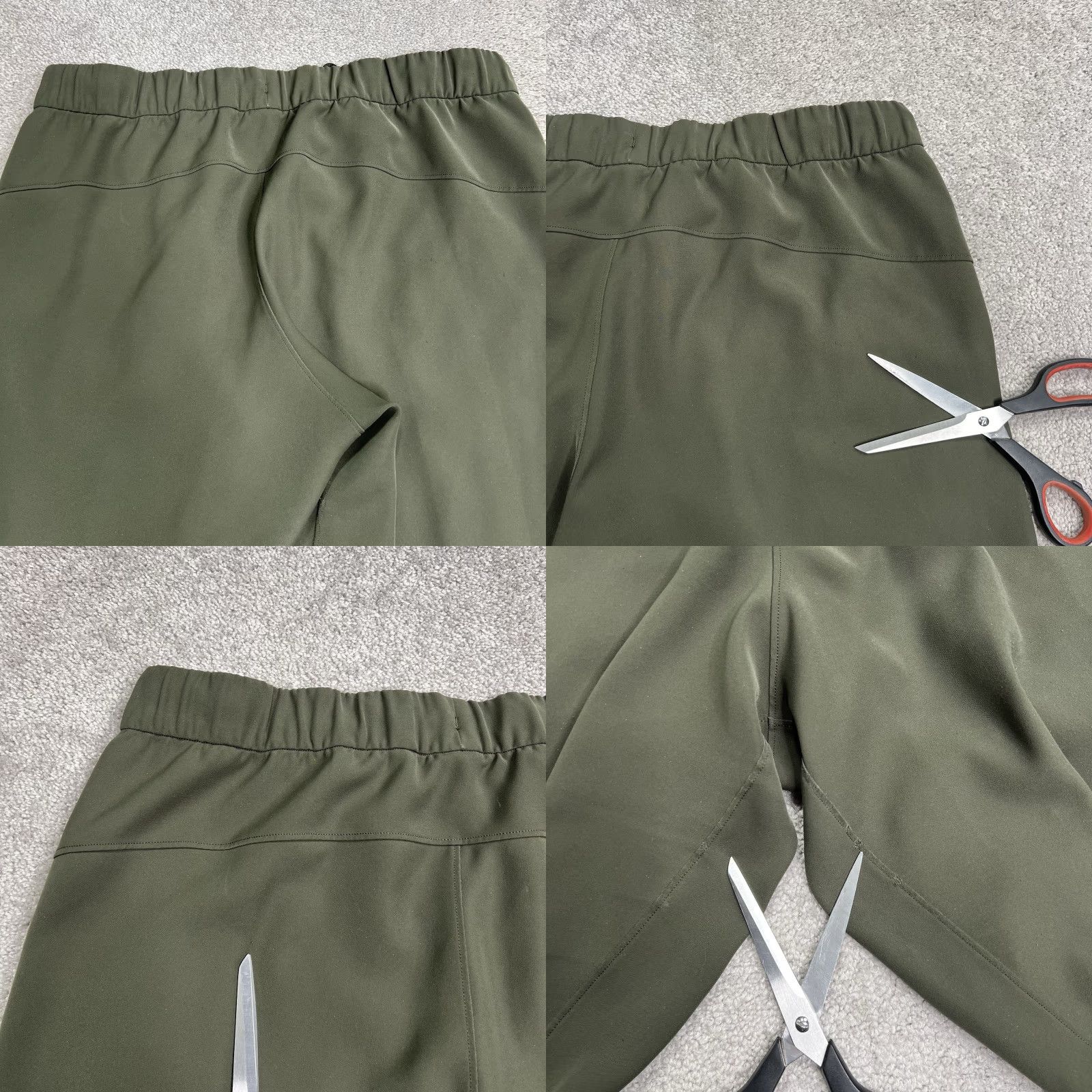 Lululemon Lululemon On The Fly Joggers Pants Women’s 12 Green Lightweight Tapered Stretch Inseam 28” Size 34" / US 12 / IT 48 - 8 Thumbnail