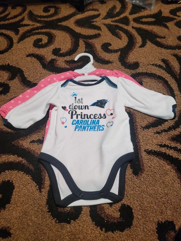 Other NFL Pink Carolina Panthers Girl 2pcs set Size ONE SIZE - 1 Thumbnail