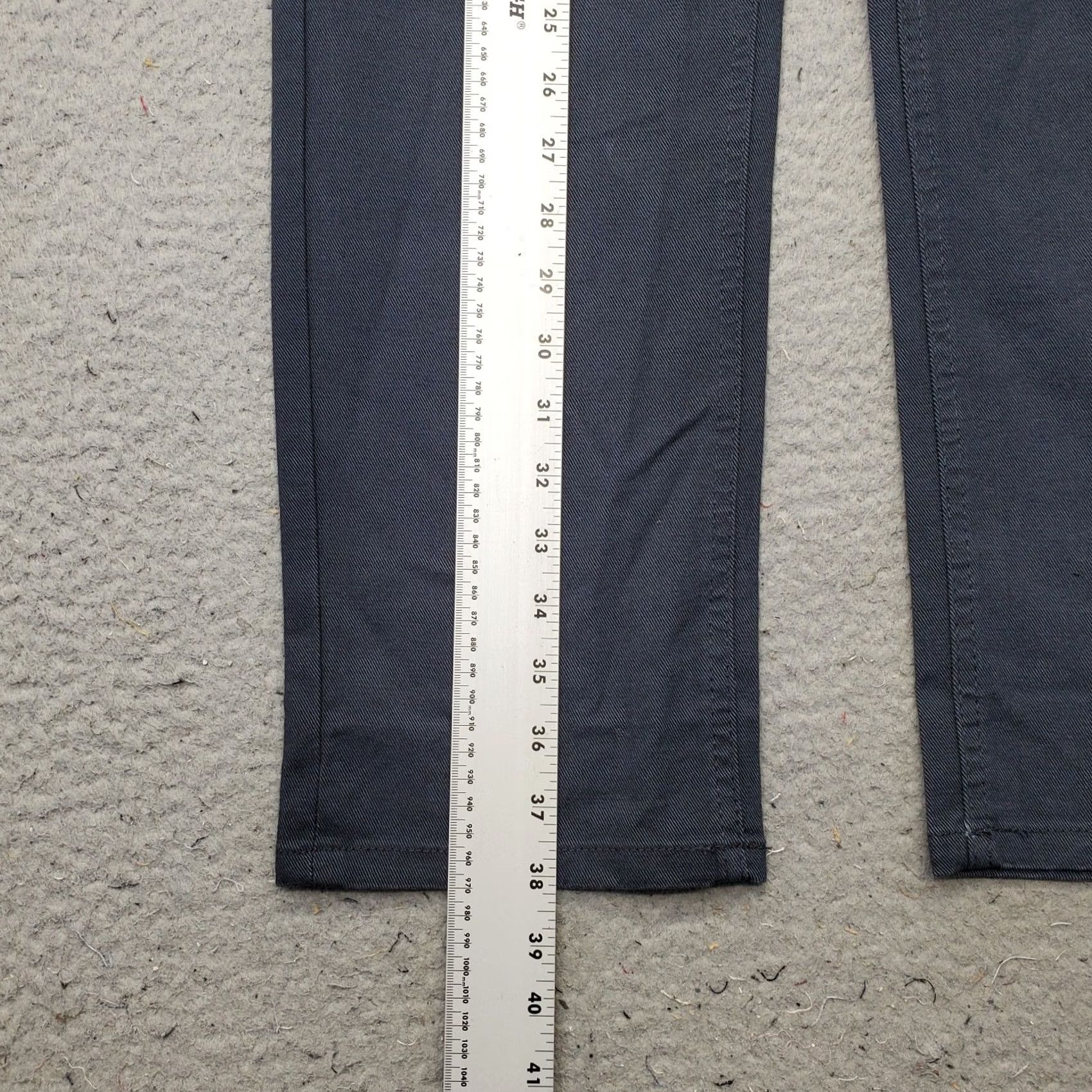 English Laundry English Laundry Pants Mens 32x30 Navy 5 Pocket Slim Straight Fit Mens Pants Size US 32 / EU 48 - 3 Thumbnail