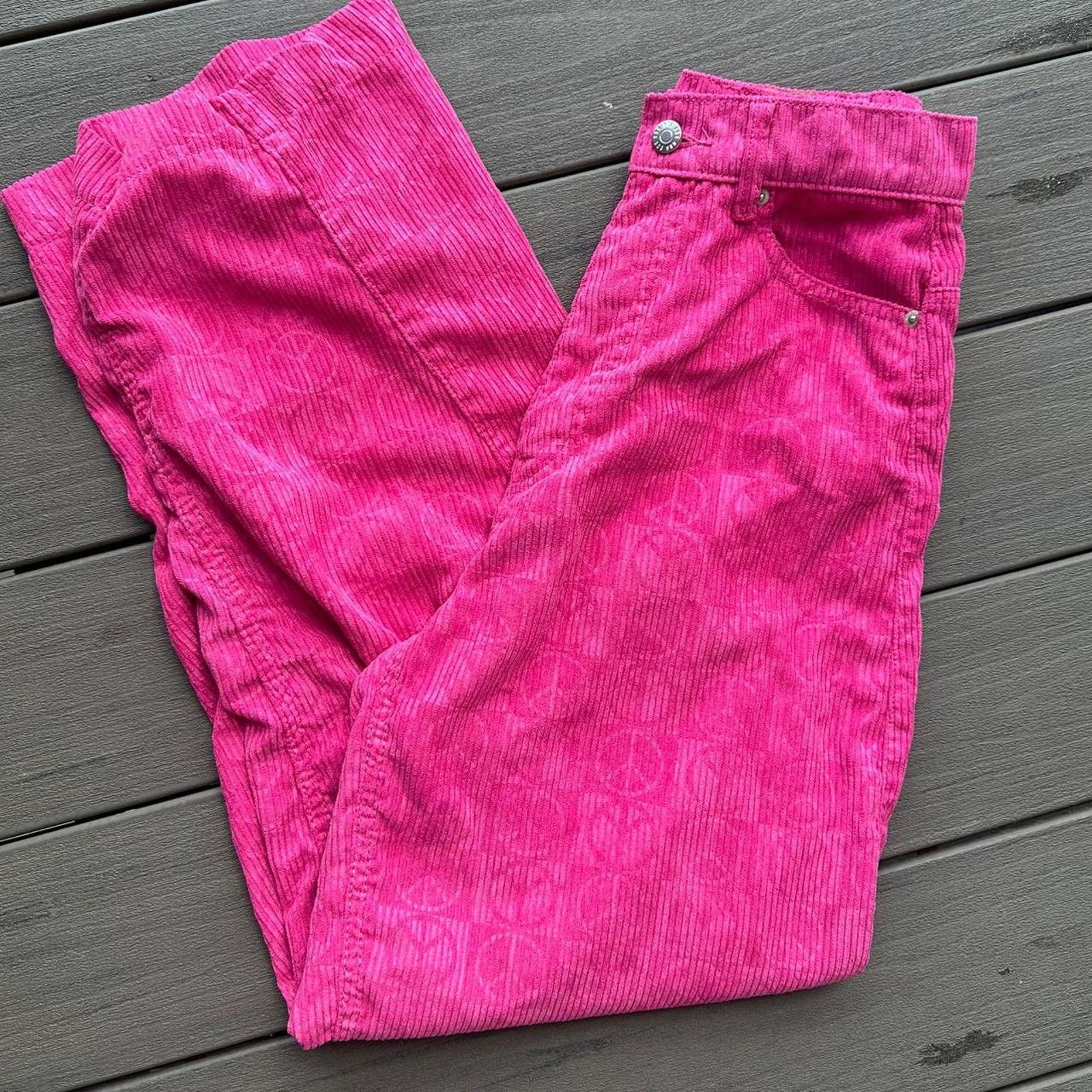Bdg Bdg high waisted pink corduroy pants Size 25" / US 0 / IT 36 - 1 Thumbnail