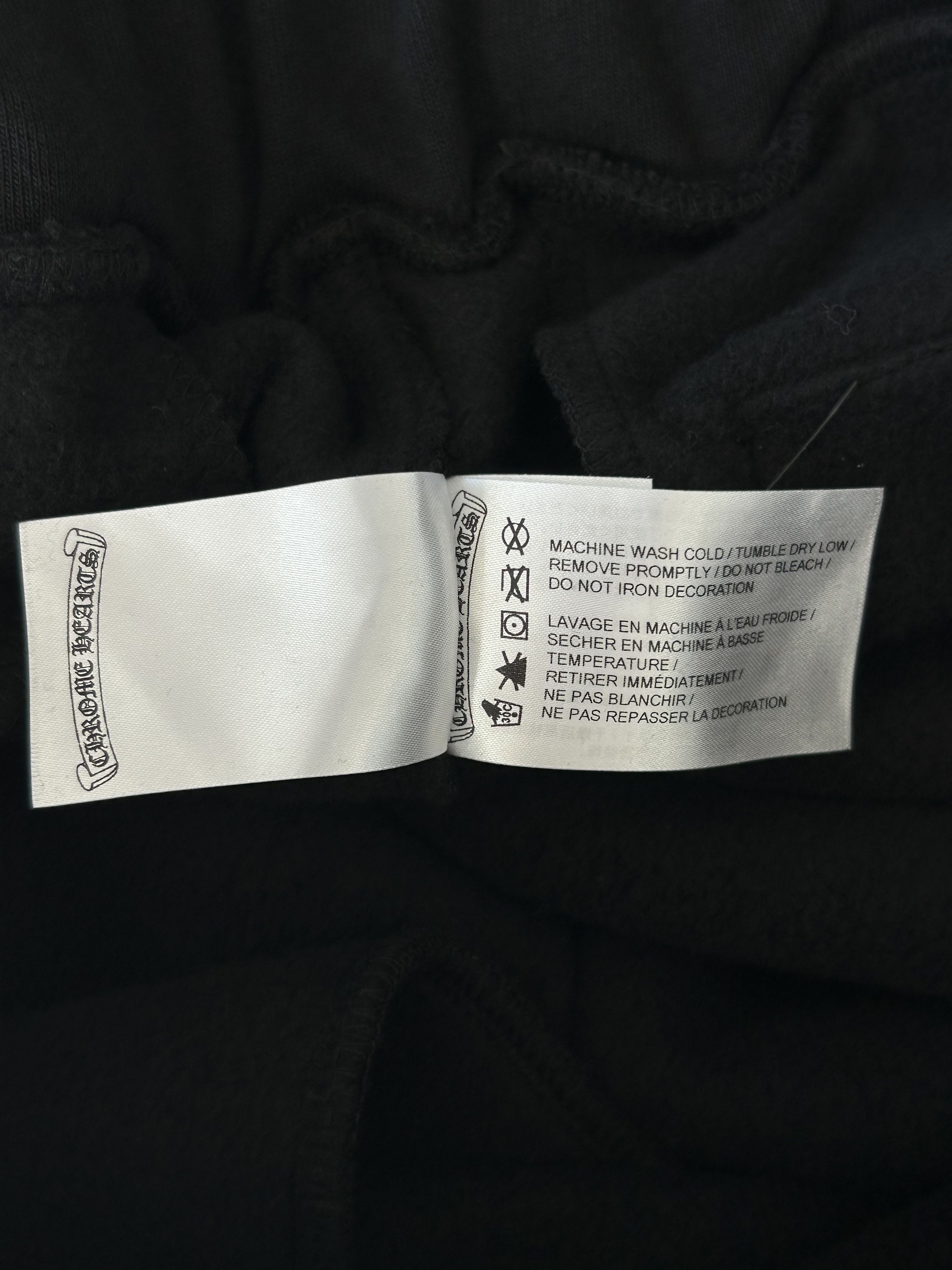 Chrome Hearts Chrome Hearts Black & Blue Logo Sweatpants Size US 34 / EU 50 - 4 Thumbnail