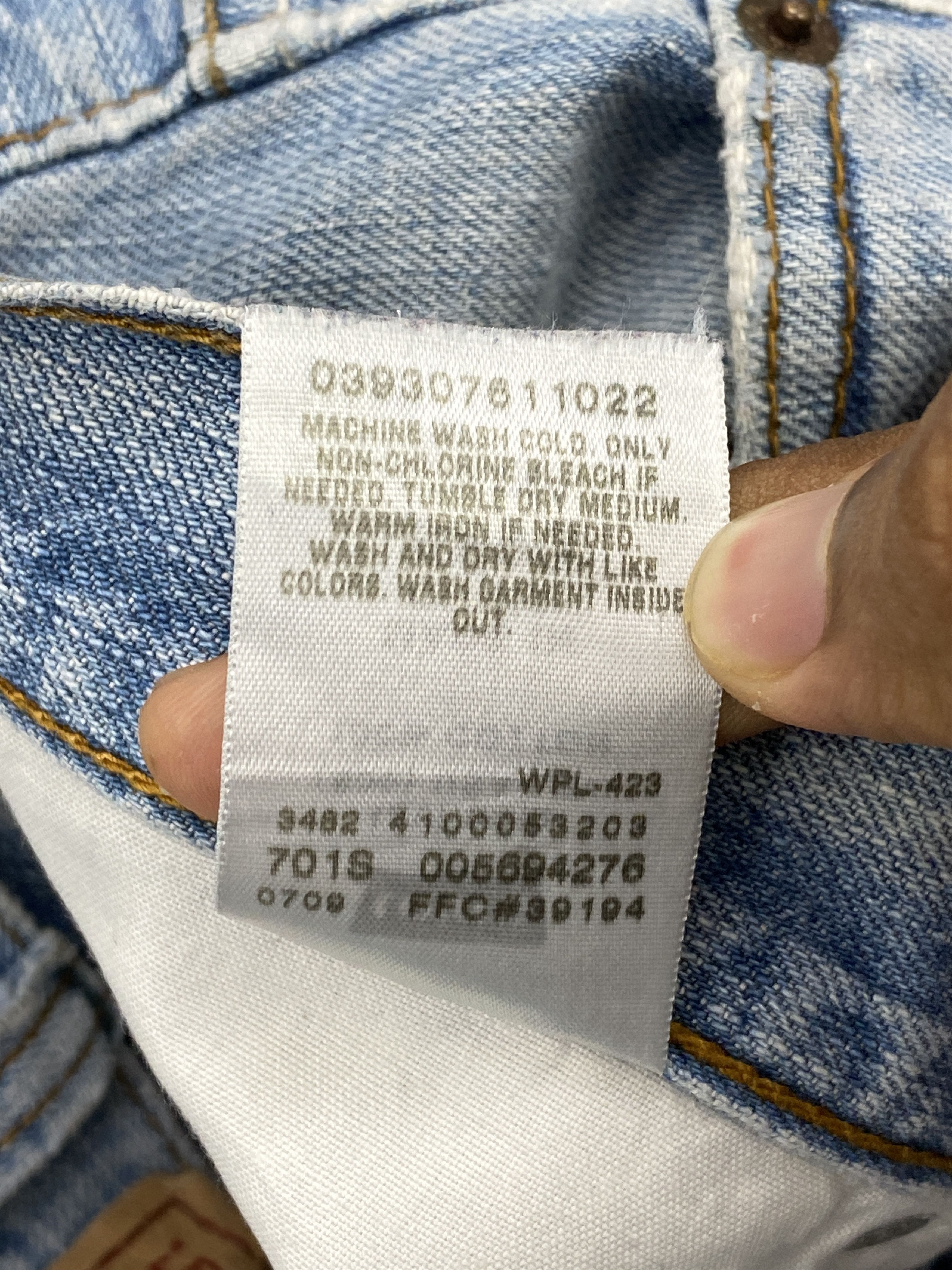Levi's Vintage Levi's 569 Light Washed Jeans DP2684 Size US 43 - 8 Thumbnail