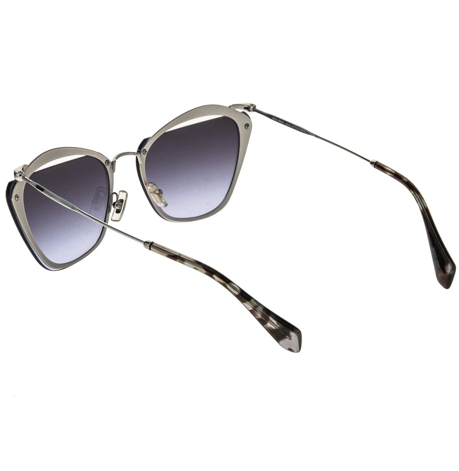 Miu Miu MIU MIU MU54TS NOIR Cut Out 54T Blue Gradient Sunglasses Size ONE SIZE - 7 Thumbnail
