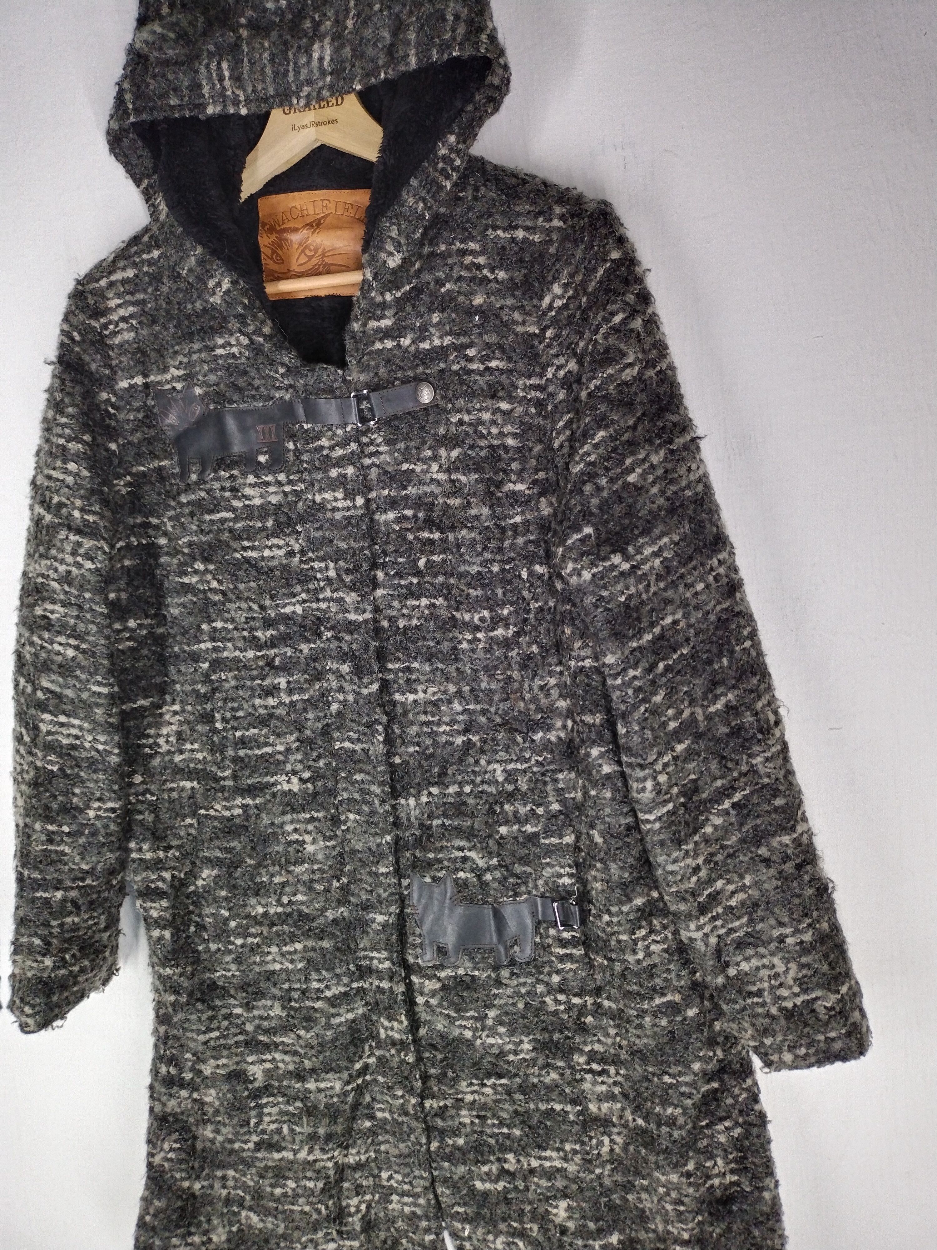 Japanese Brand × Ne-Net Vtg Wachifield Wool Coat Jacket Size M / US 6-8 / IT 42-44 - 2 Thumbnail