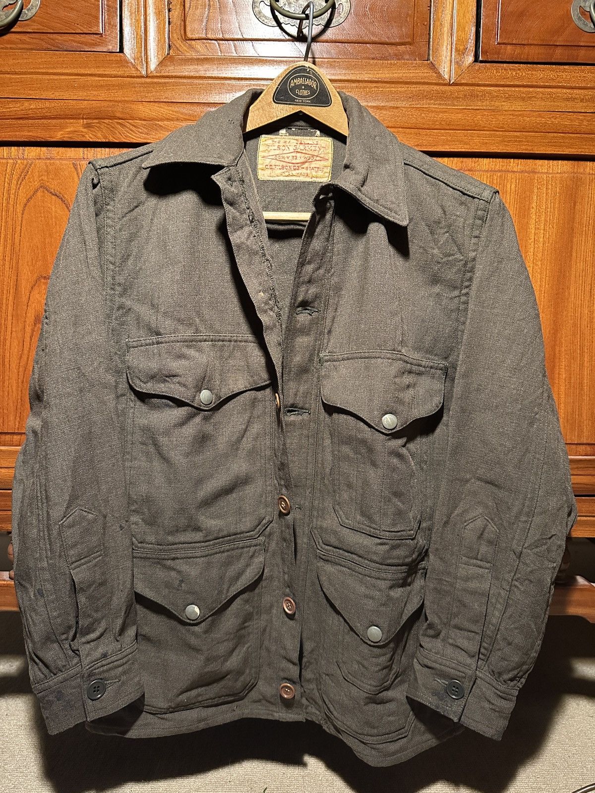 Filson 1940’s Forestry Cloth Cruiser Size US S / EU 44-46 / 1 - 1 Thumbnail