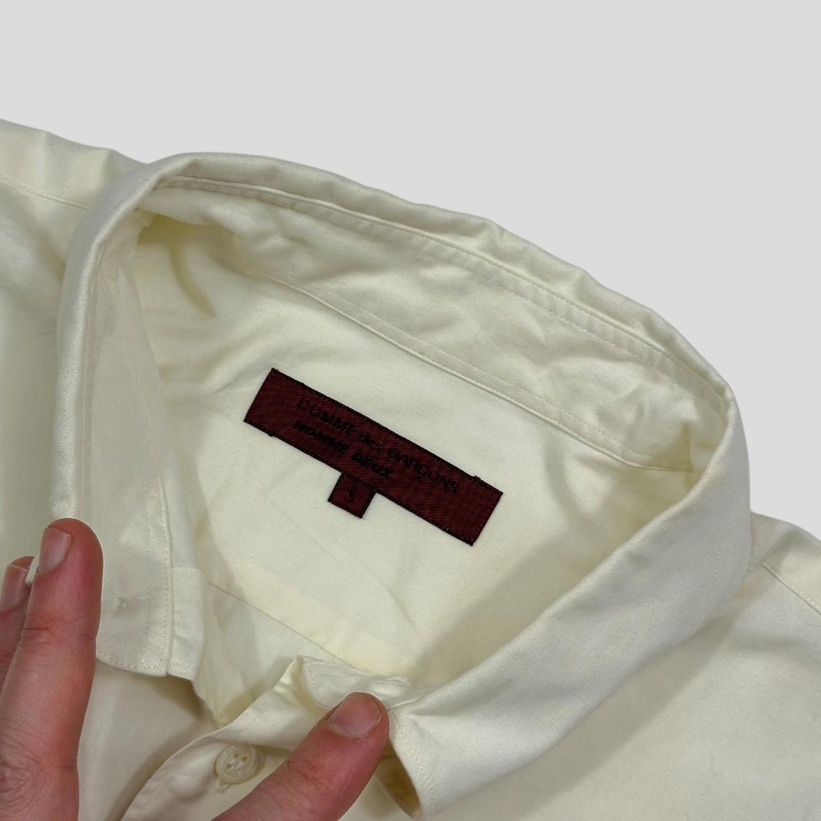 Comme des Garcons Comme Des Garçons 1992 Homme Deux Relaxed Cotton Shirt - S/M Size US S / EU 44-46 / 1 - 3 Thumbnail