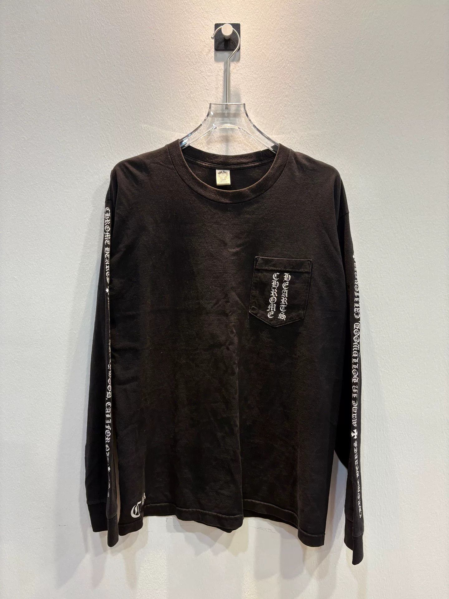 Chrome Hearts Chrome Hearts Vintage Cross Print Longsleeve Size US L / EU 52-54 / 3 - 1 Thumbnail