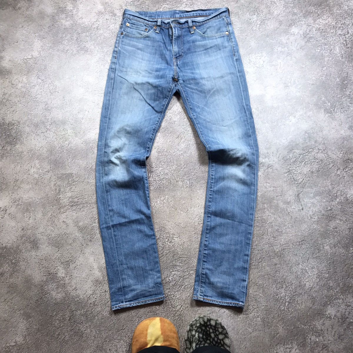 Vintage Vintage 90s Levis Distressed Baggy Jeans Grunge Thrashed 32 Size US 32 / EU 48 - 3 Thumbnail