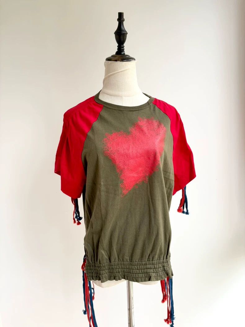 Vivienne Westwood Vivienne Westwood size00 Colorful striped love short sleeve Size M / US 6-8 / IT 42-44 - 3 Thumbnail