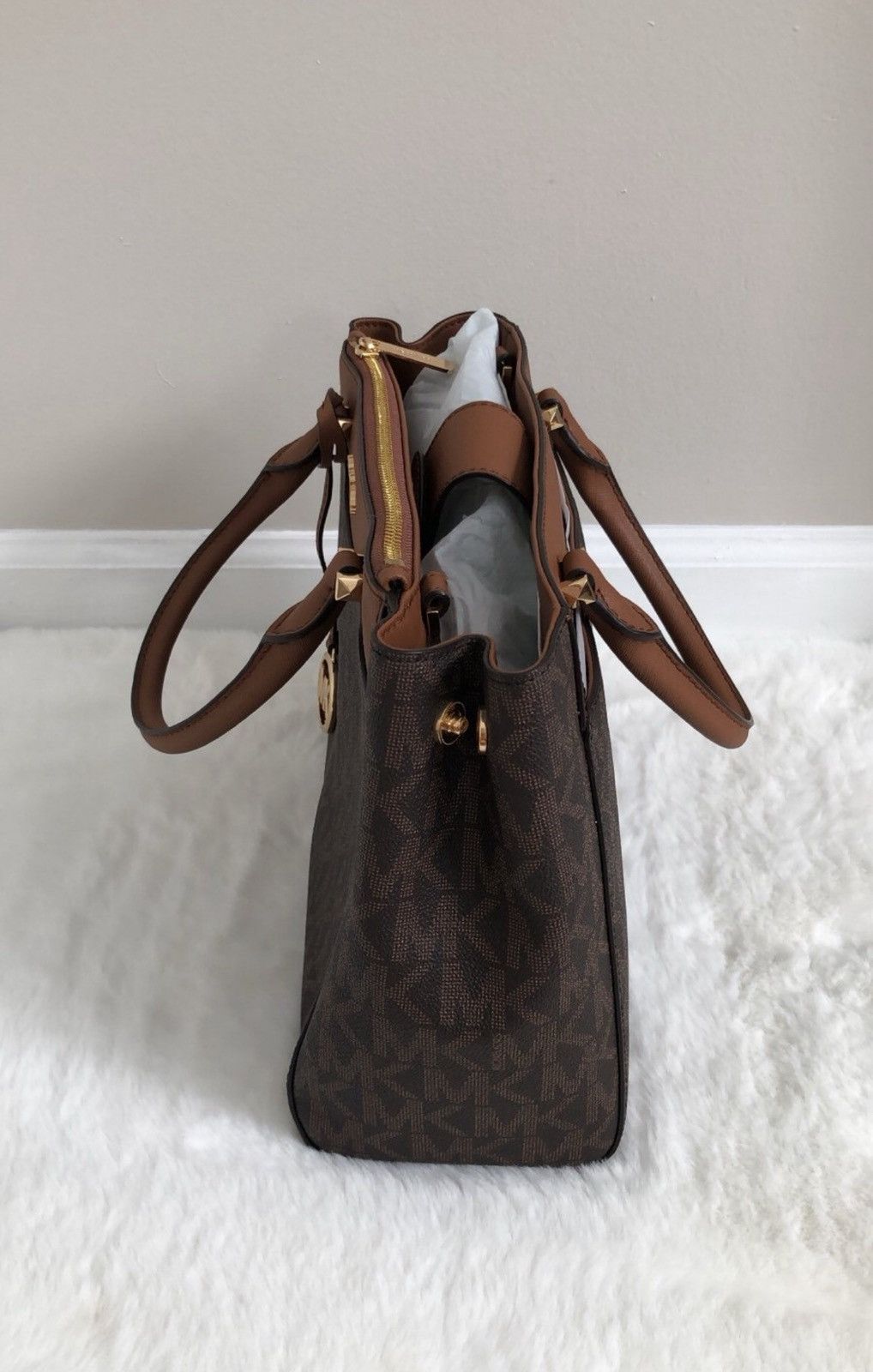 Michael Kors Michael Kors Gibson Satchel Bag Size ONE SIZE - 3 Thumbnail