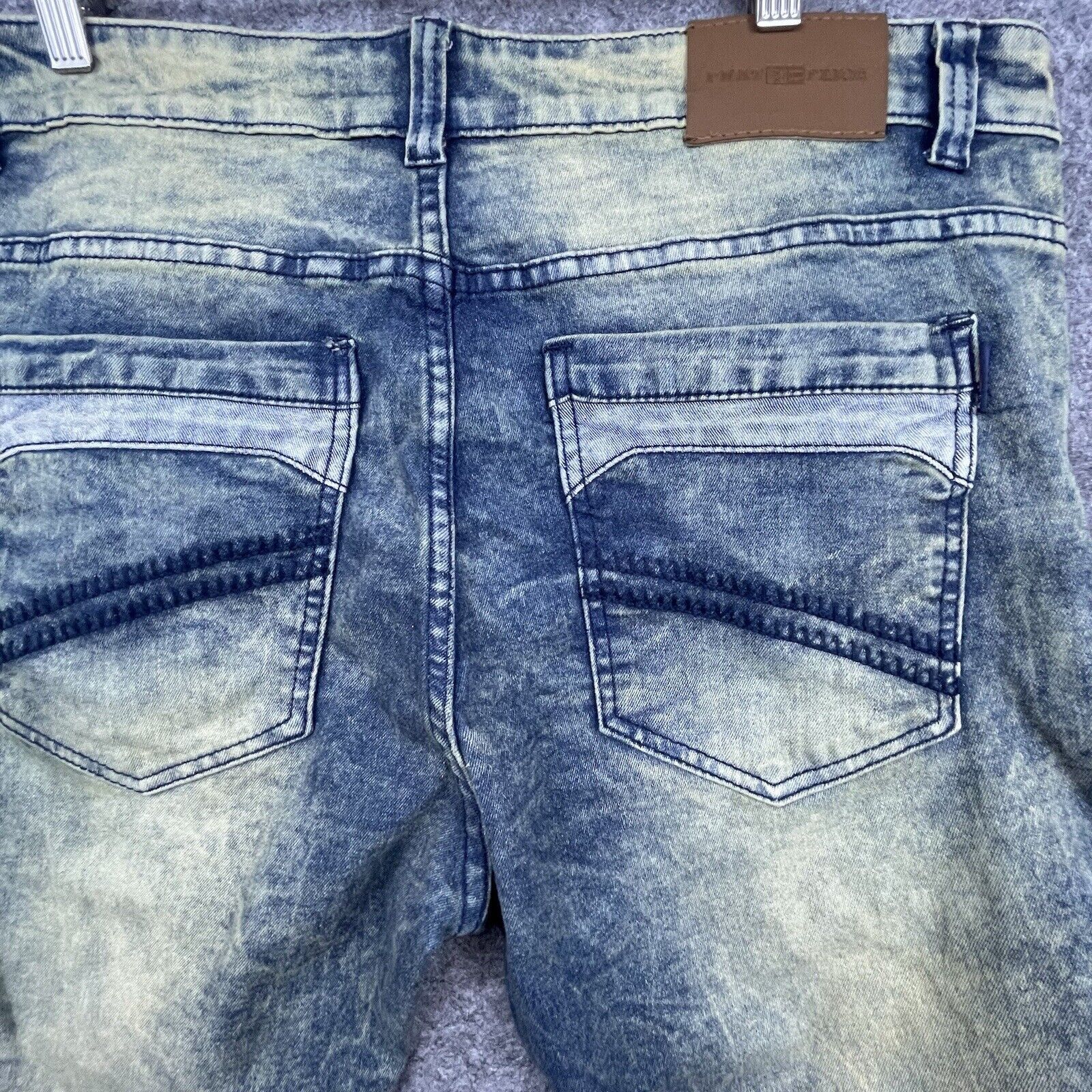 Phat Farm Phat Farm Jeans Mens 36 x 32 Stretch Skinny Fit Y2K Hip Hop Size US 36 / EU 52 - 5 Thumbnail