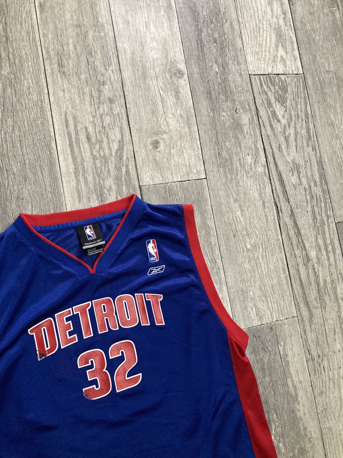 NBA × Reebok × Vintage Vintage Reebok Detroit pistons Hamilton Jersey S y2k 90’s Size US S / EU 44-46 / 1 - 4 Thumbnail