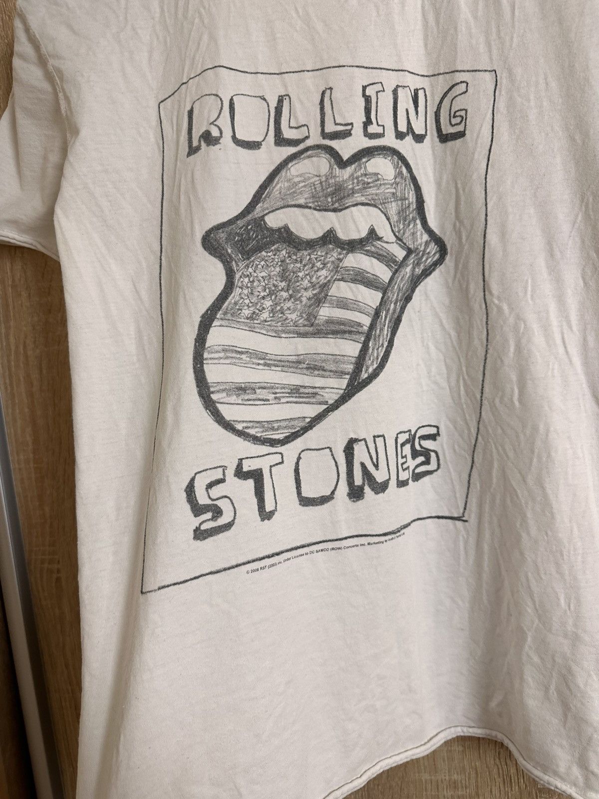 The Rolling Stones 🔥 The Rolling Stones Mick Jagger Rock Band T Shirt Music Y2K Size US M / EU 48-50 / 2 - 2 Thumbnail