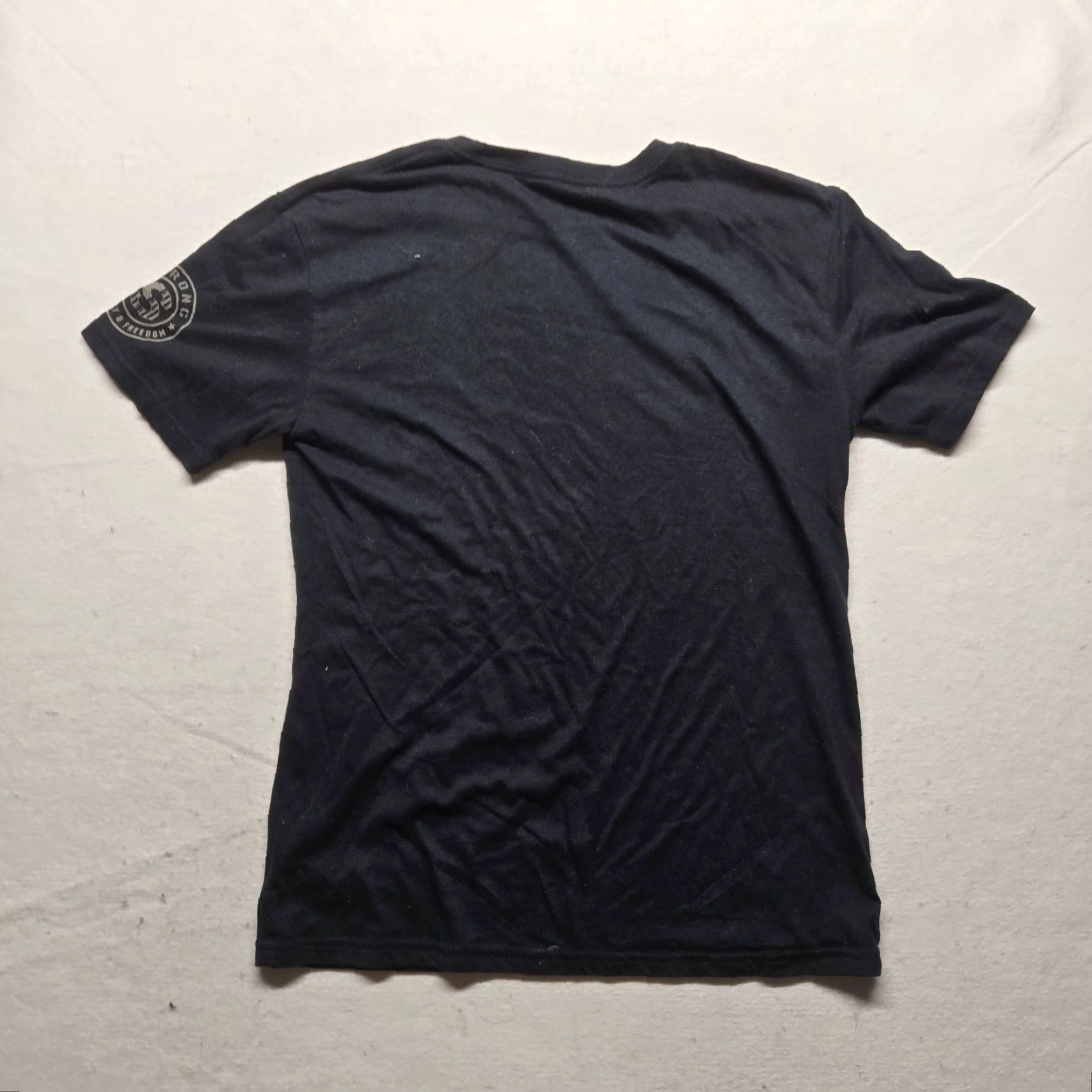 Vintage VINTAGE Hold Fast Military T-Shirt Men Small Black USA Honor Their Sacrifice Patriot Tee Short Sleeve Cotton All Seasons 2020s Size US S / EU 44-46 / 1 - 7 Thumbnail