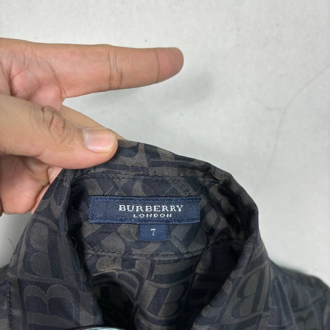 Burberry Burberry Monogram Dress Shirt Size S / US 4 / IT 40 - 10 Thumbnail