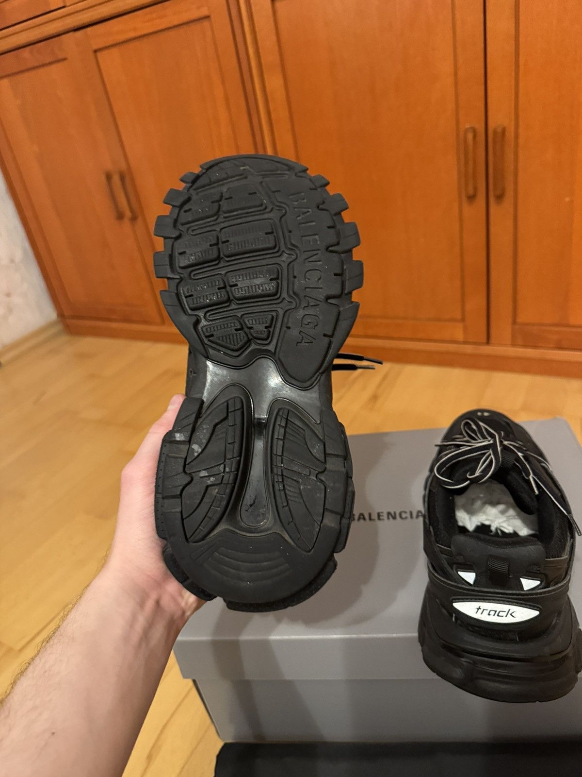 Balenciaga Balenciaga Track Triple Black Size US 8 / EU 41 - 10 Thumbnail
