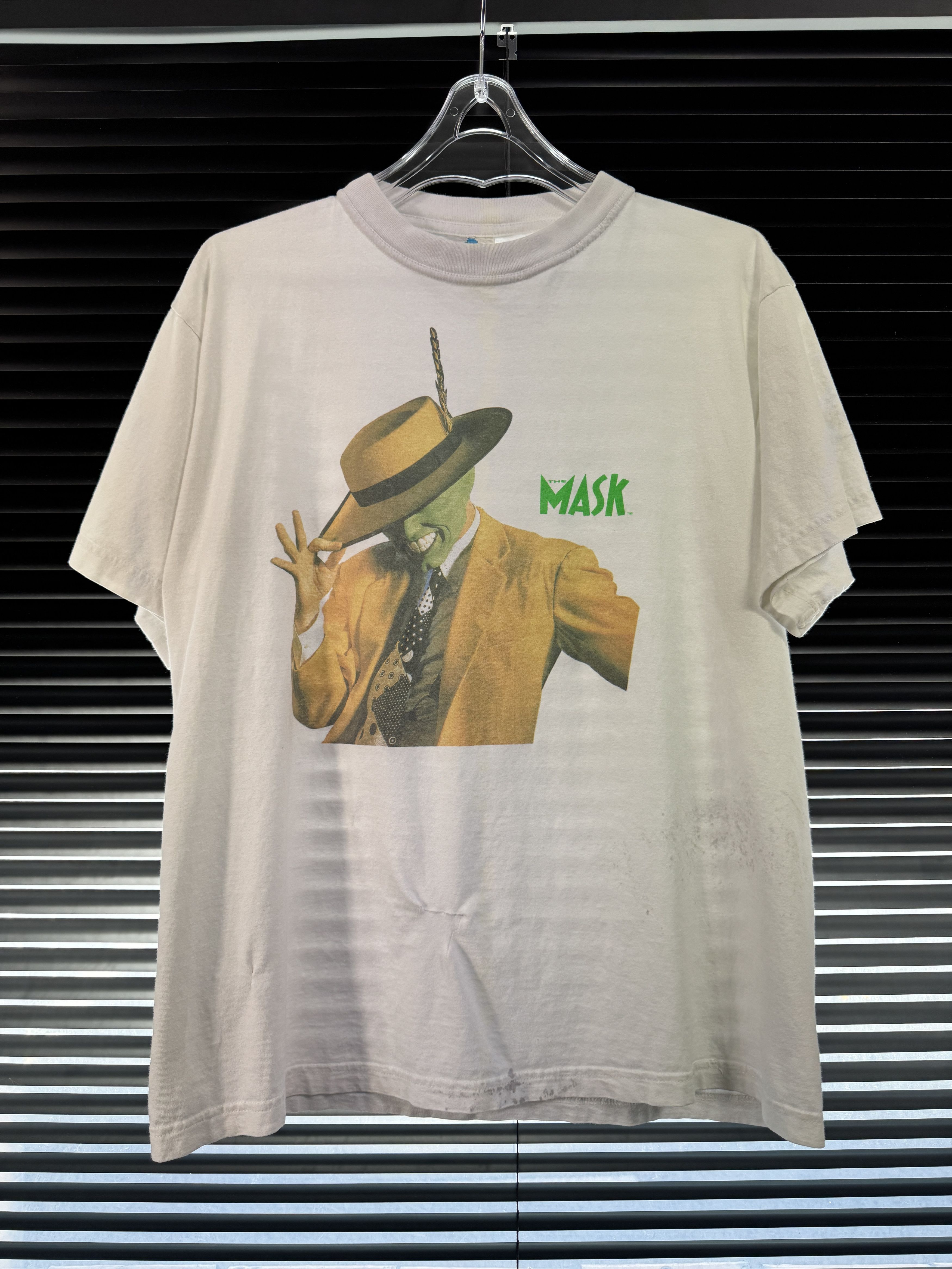 Vintage 90s Movie The Mask Jim Carrey Tee Shirt